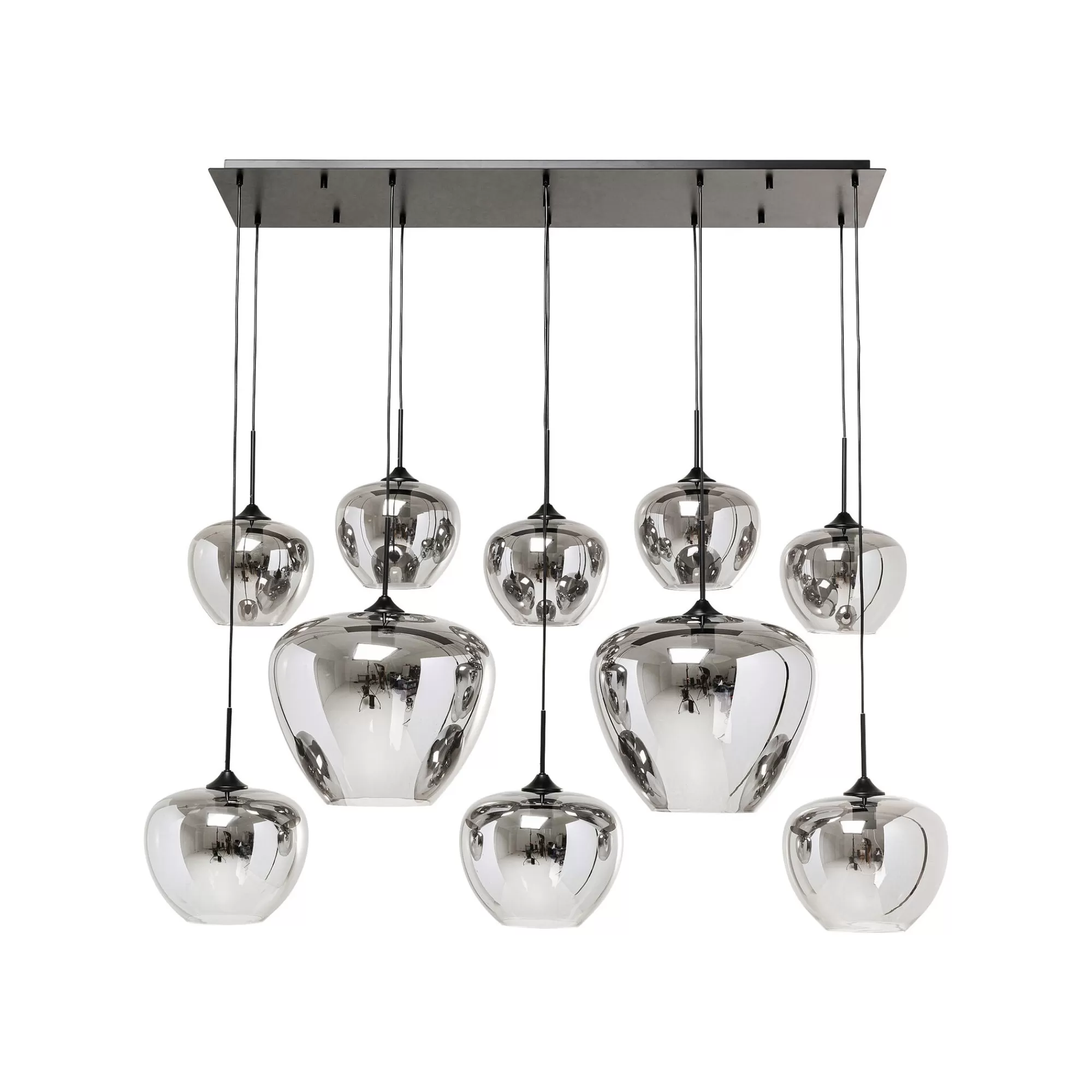 KARE Design Suspension Sphere Fumée 160cm ^ Lustre & Suspension