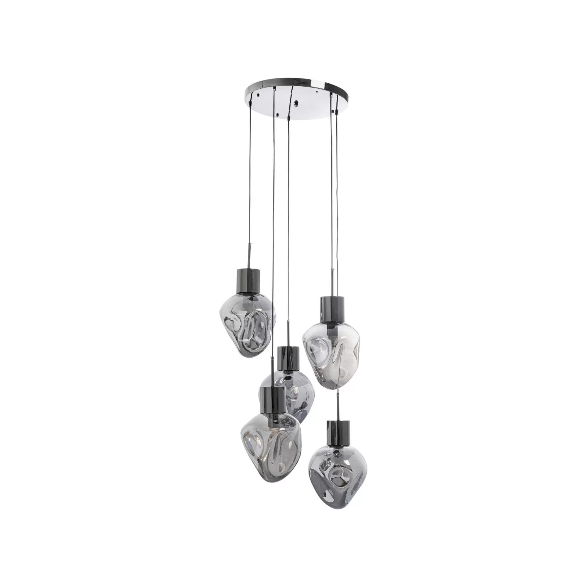 KARE Design Suspension Supernova Argentée 50cm ^ Lustre & Suspension