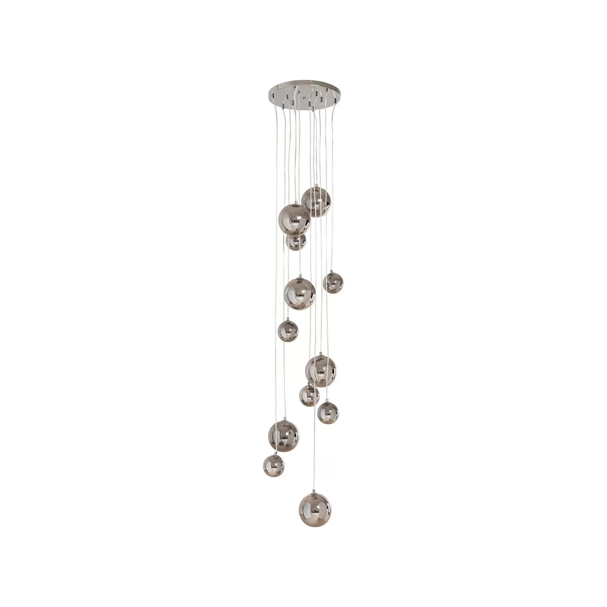 KARE Design Suspension Symphony Chromée ^ Lustre & Suspension