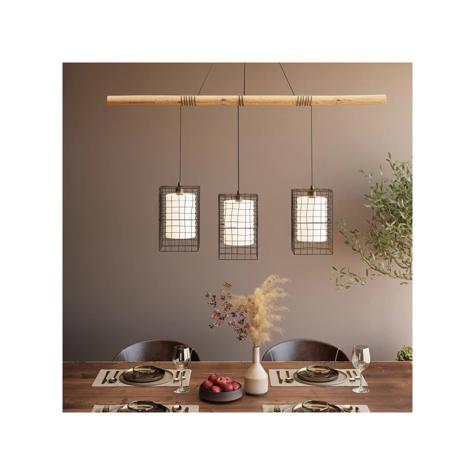 KARE Design Suspension Three Grids ^ Lustre & Suspension