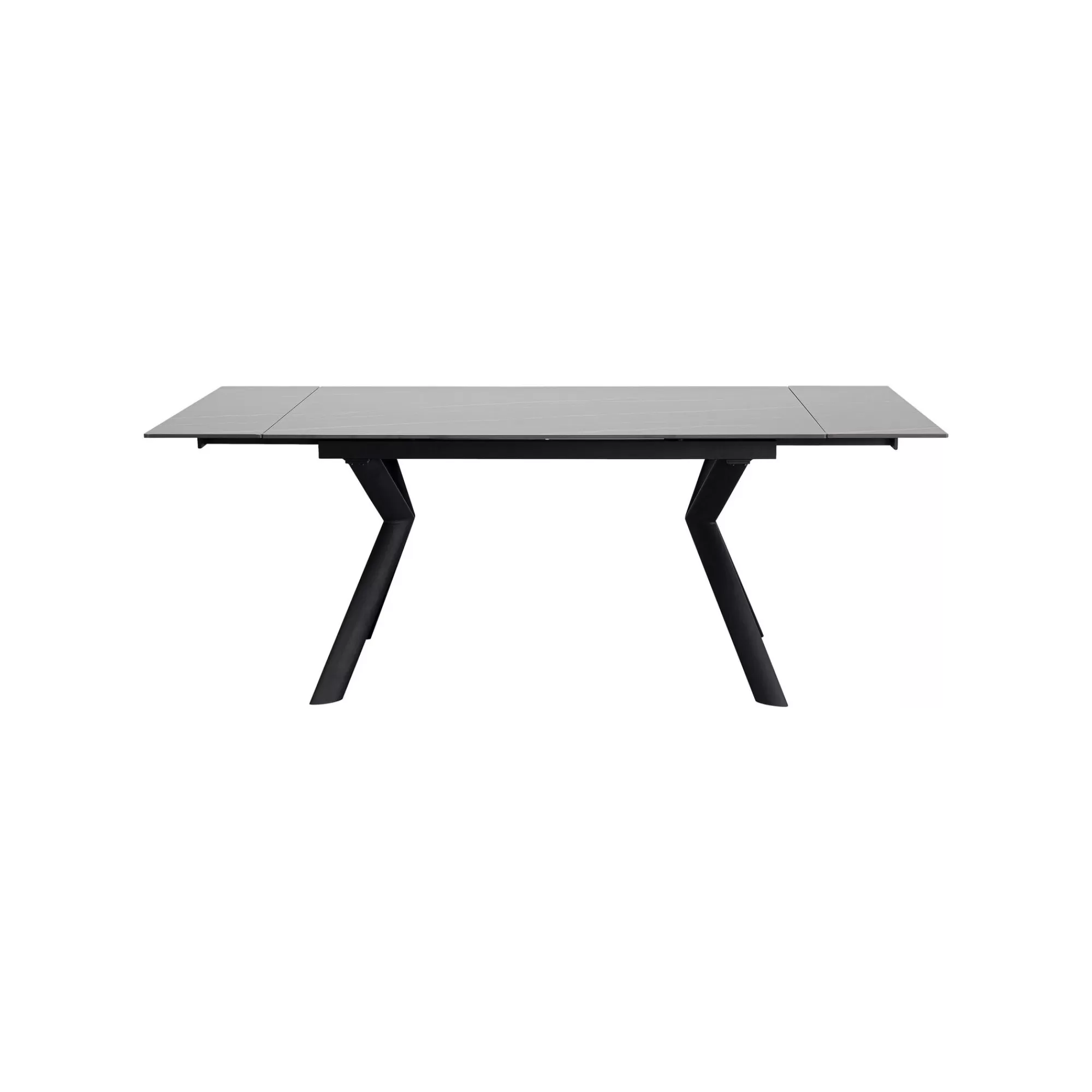 KARE Design Table à Rallonges Xenia 200x80cm Noire ^ Table