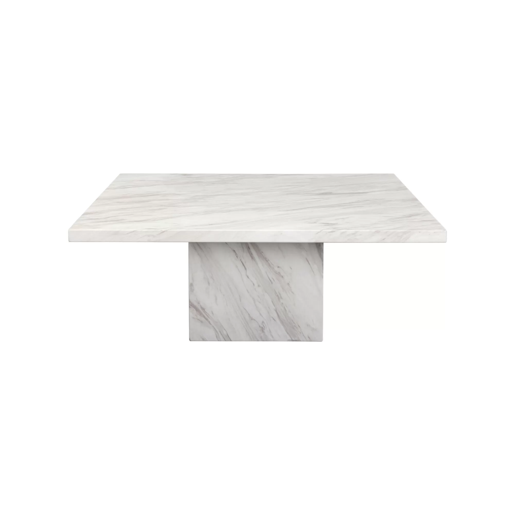 KARE Design Table Basse Artistico 100x100cm Blanche ^ Table Basse