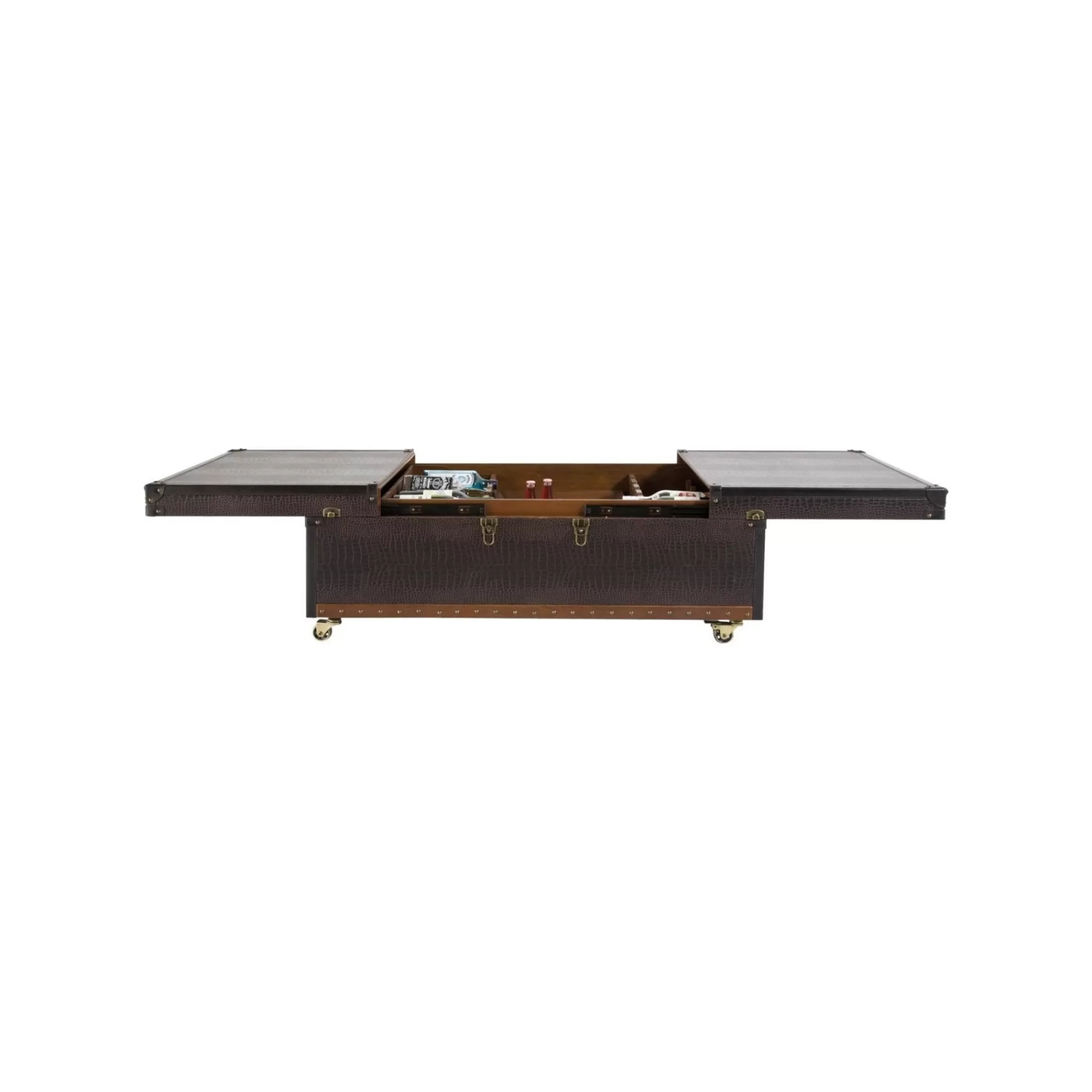 KARE Design Table Basse Bar Globetrotter Croco ^ Table Basse | Bar & Tabouret De Bar