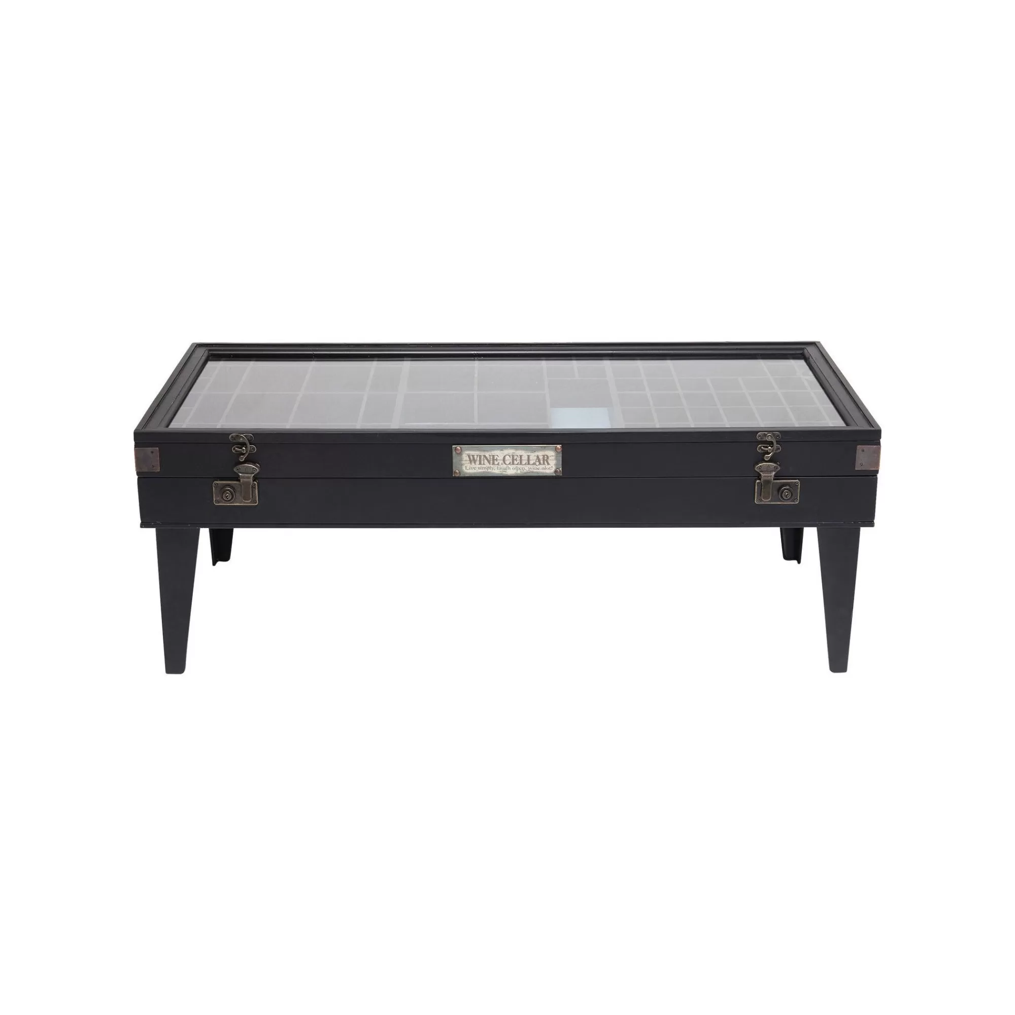 KARE Design Table Basse Collector 122x55cm Noire ^ Table Basse