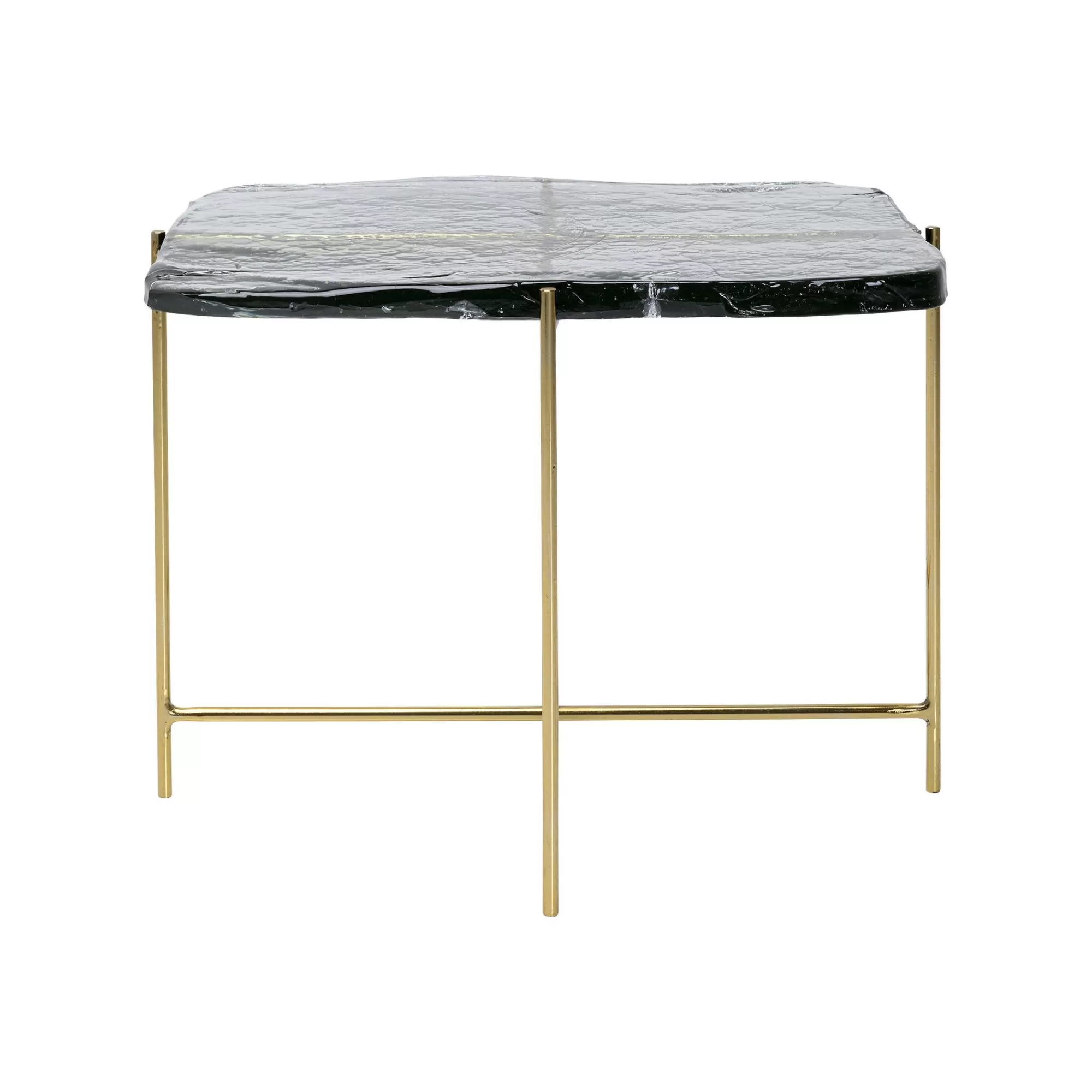 KARE Design Table Basse Ice 63x46cm Pieds Dorés ^ Table Basse