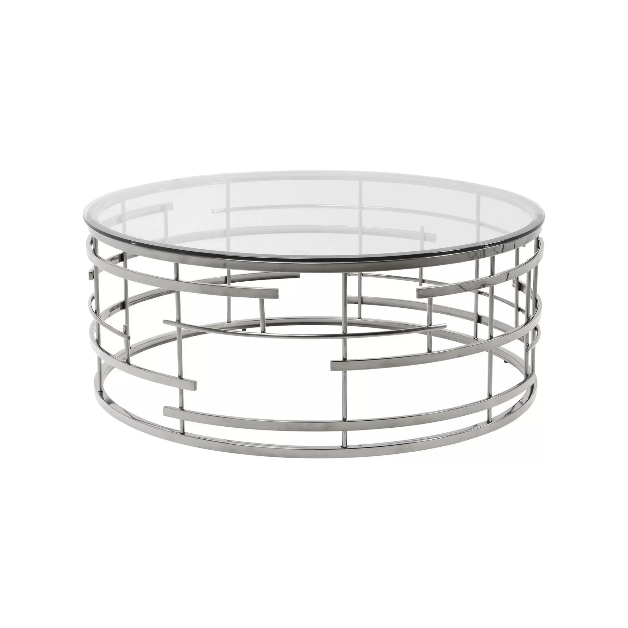 KARE Design Table Basse Jupiter 100cm Argentée ^ Table Basse