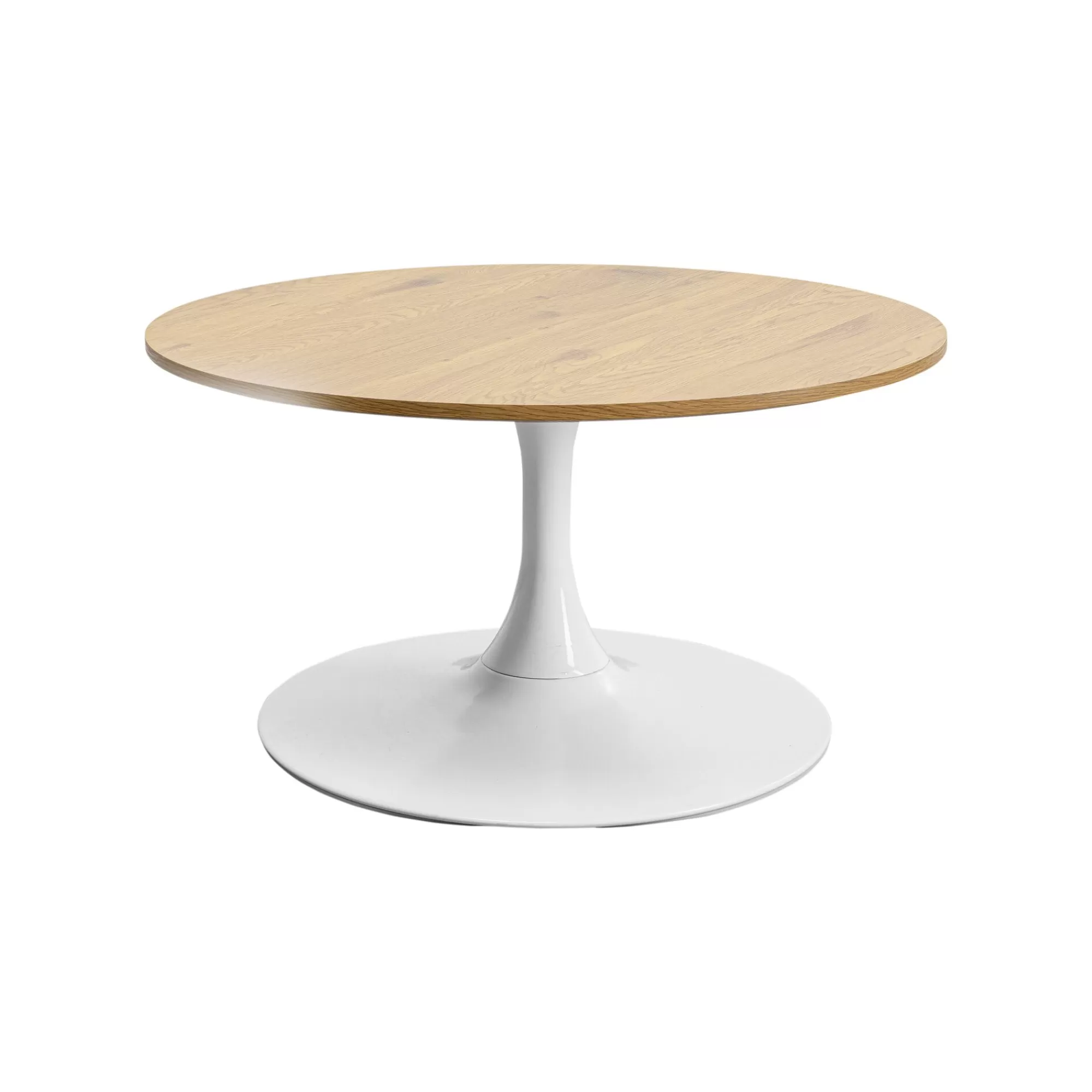 KARE Design Table Basse Schickeria Chêne Et Blanche 80cm ^ Table Basse