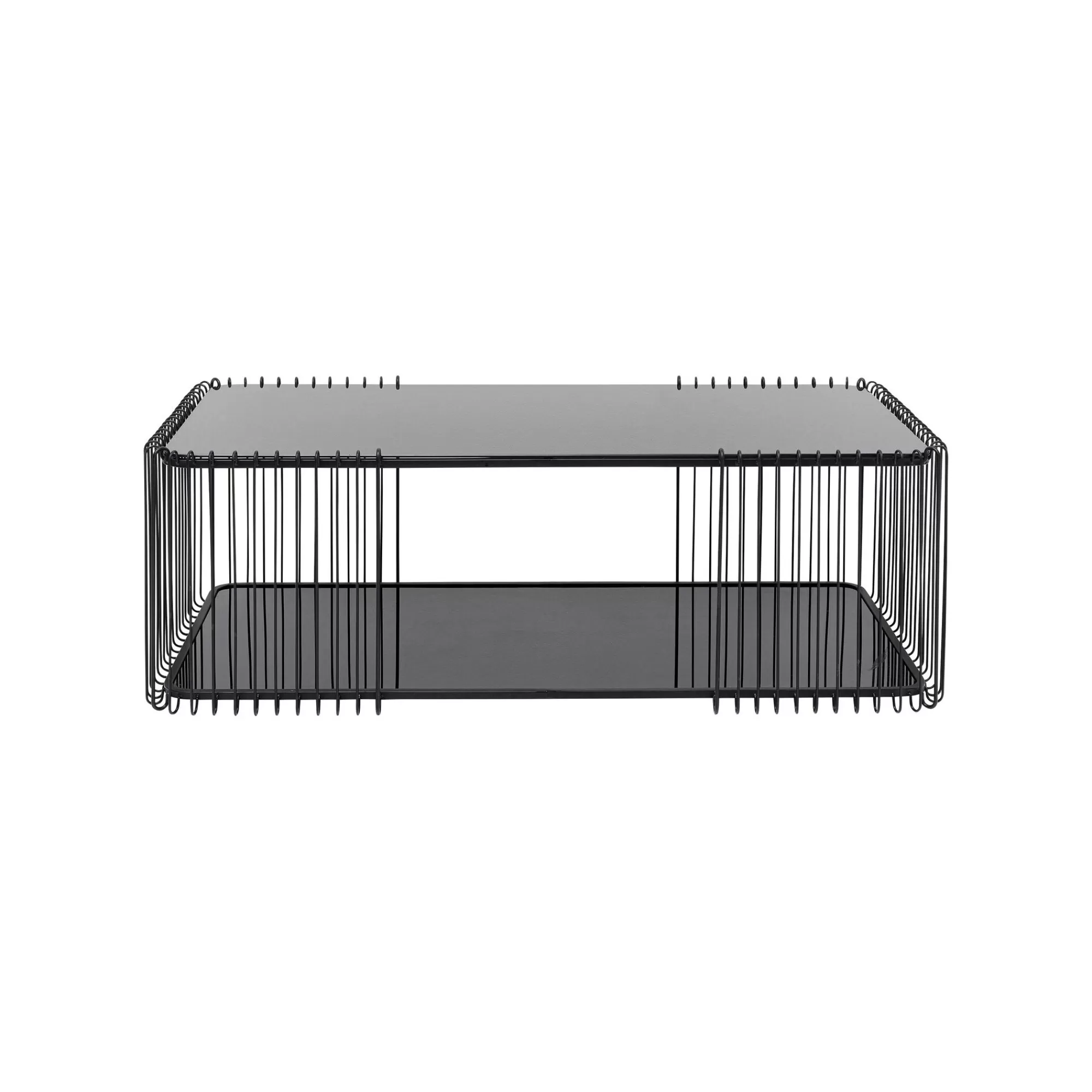 KARE Design Table Basse Wire Double 120x60cm Noire ^ Table Basse