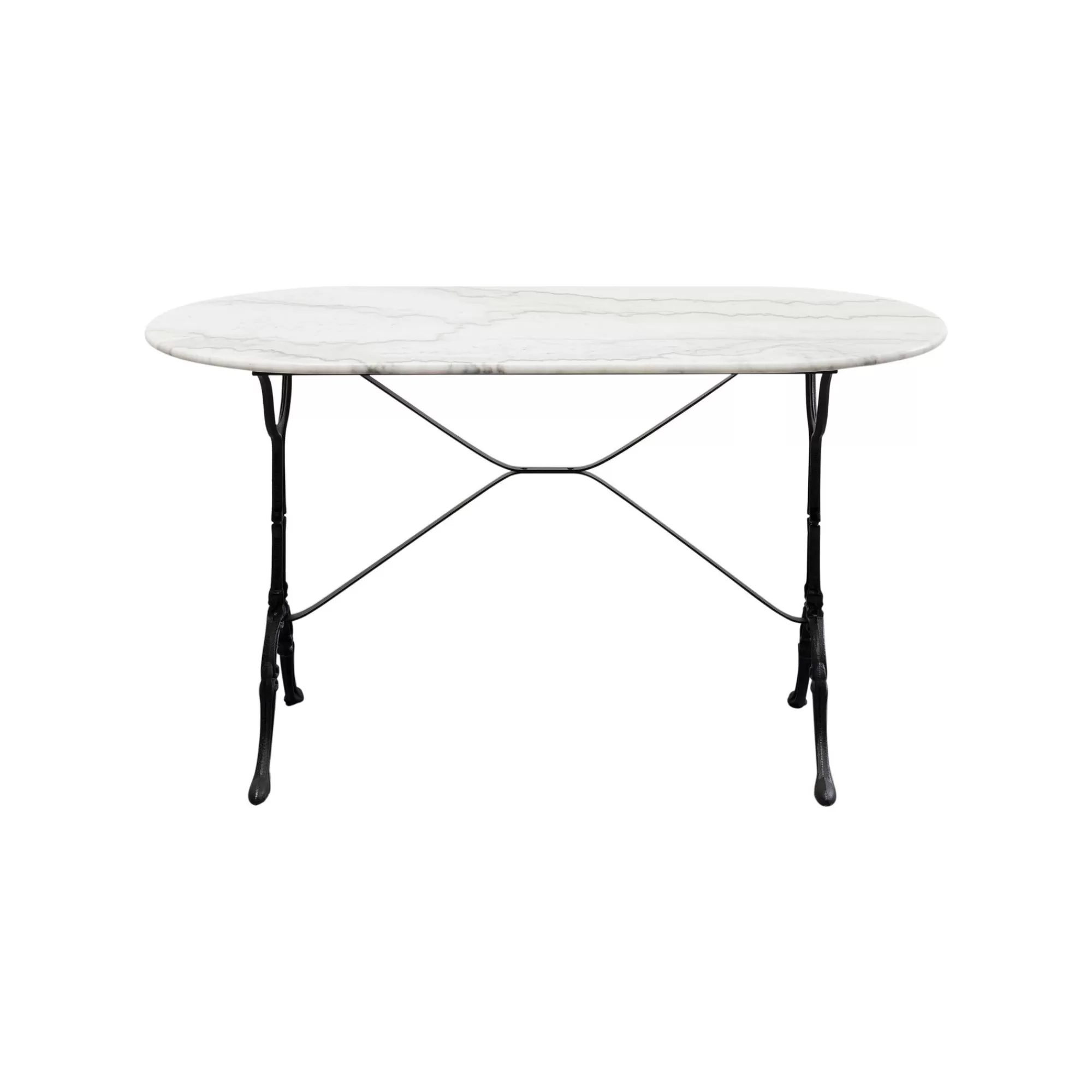 KARE Design Table Bistrot 120x60cm Marbre Blanc ^ Table