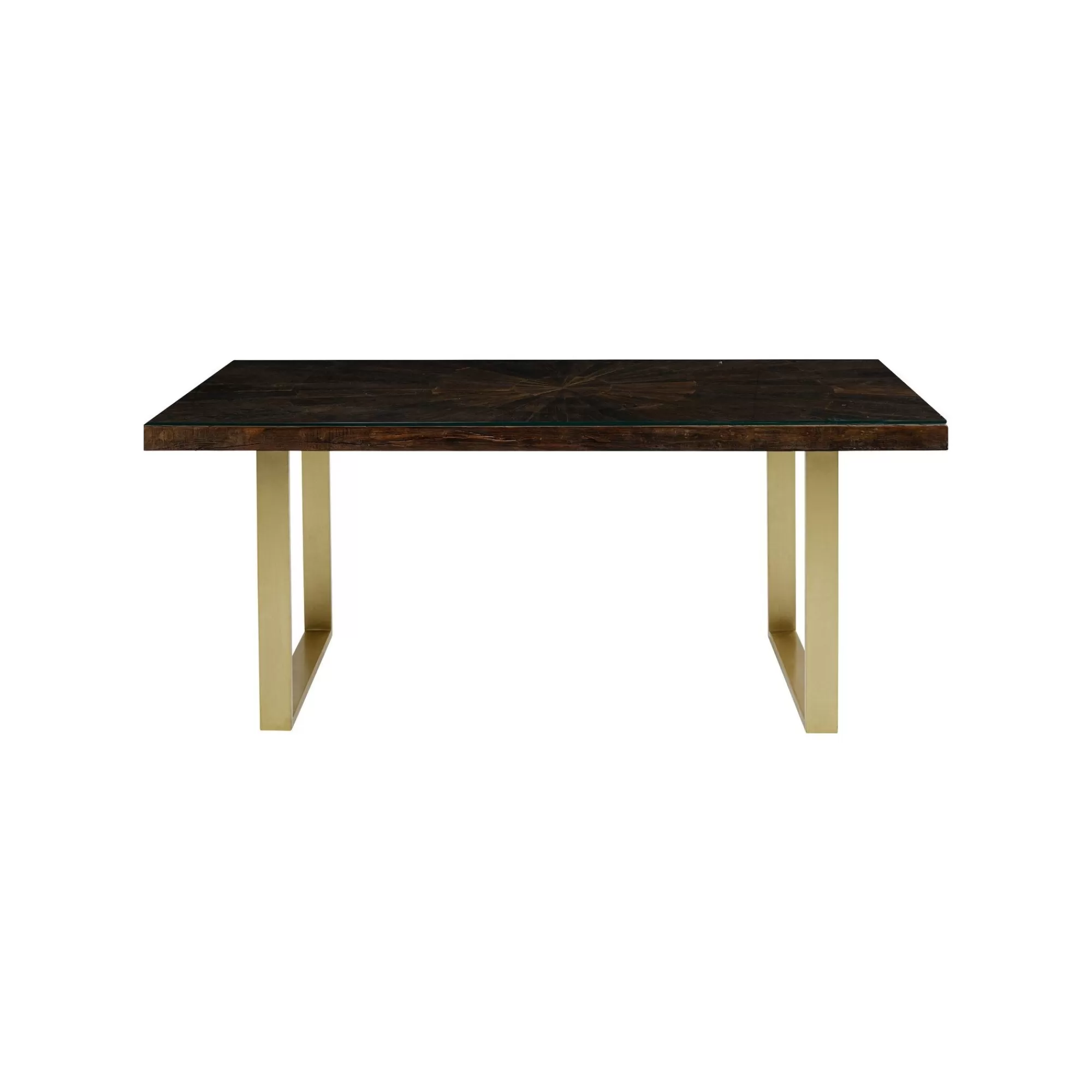 KARE Design Table Conley 160x80cm Pieds Laiton ^ Table