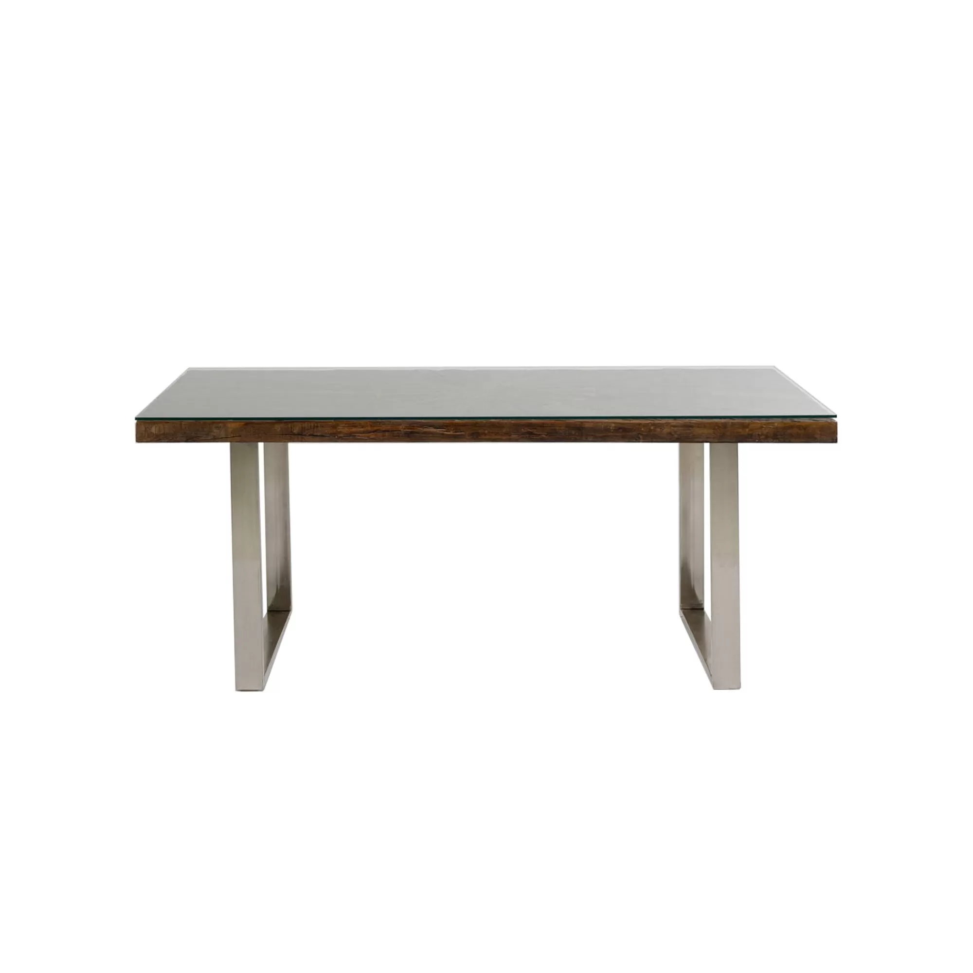 KARE Design Table Conley 180x90cm Pieds Chromés ^ Table