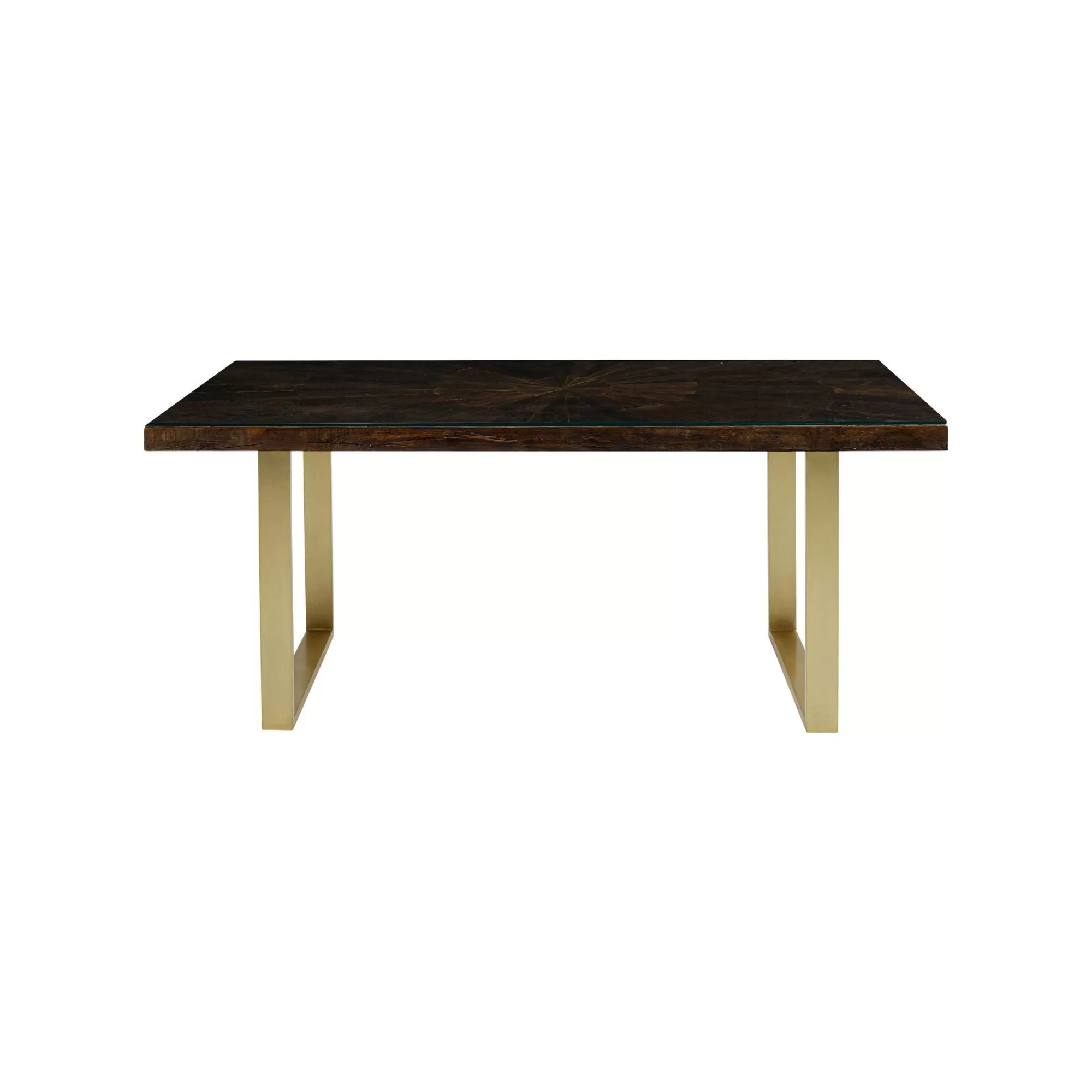 KARE Design Table Conley 180x90cm Pieds Laiton ^ Table