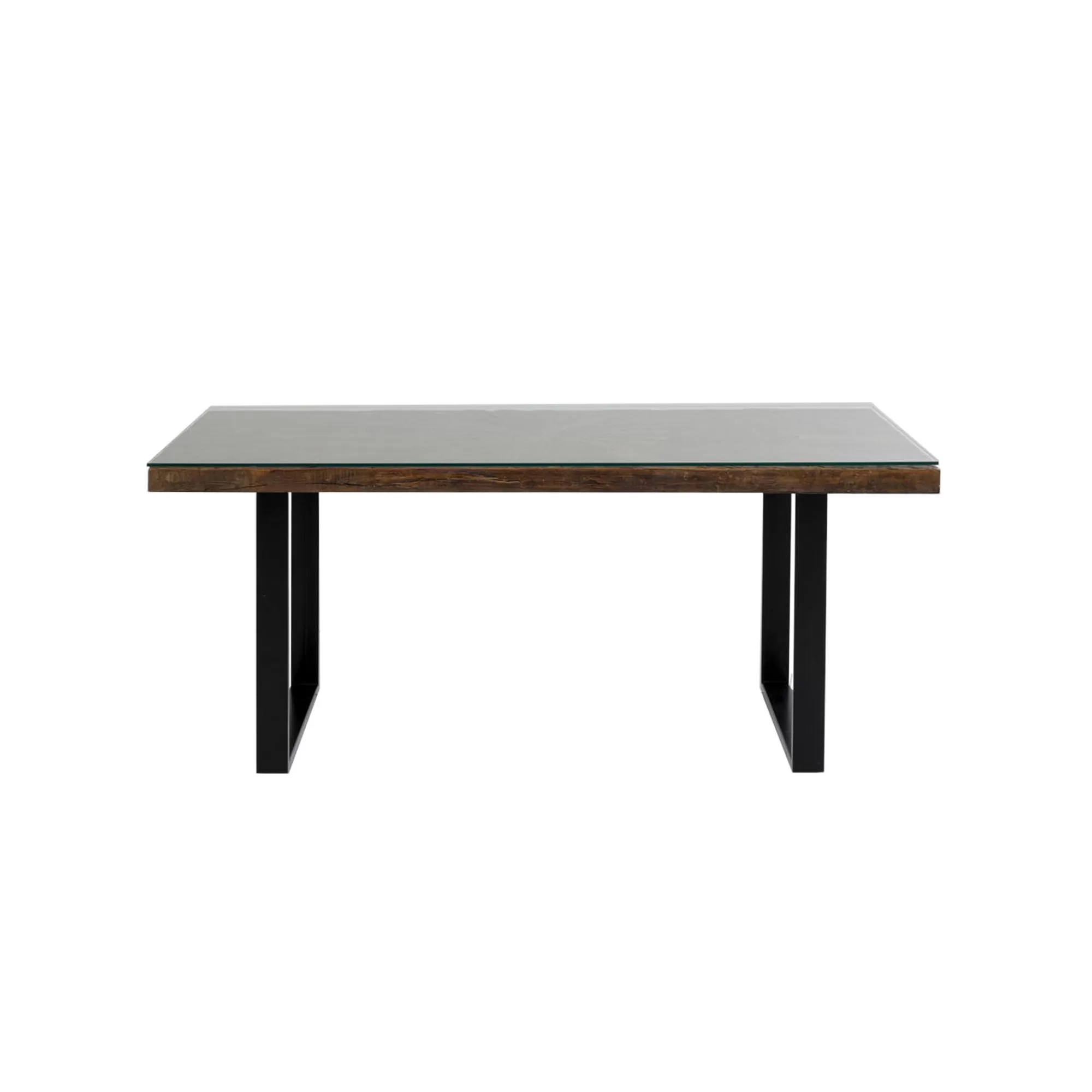 KARE Design Table Conley 180x90cm Pieds Noirs ^ Table