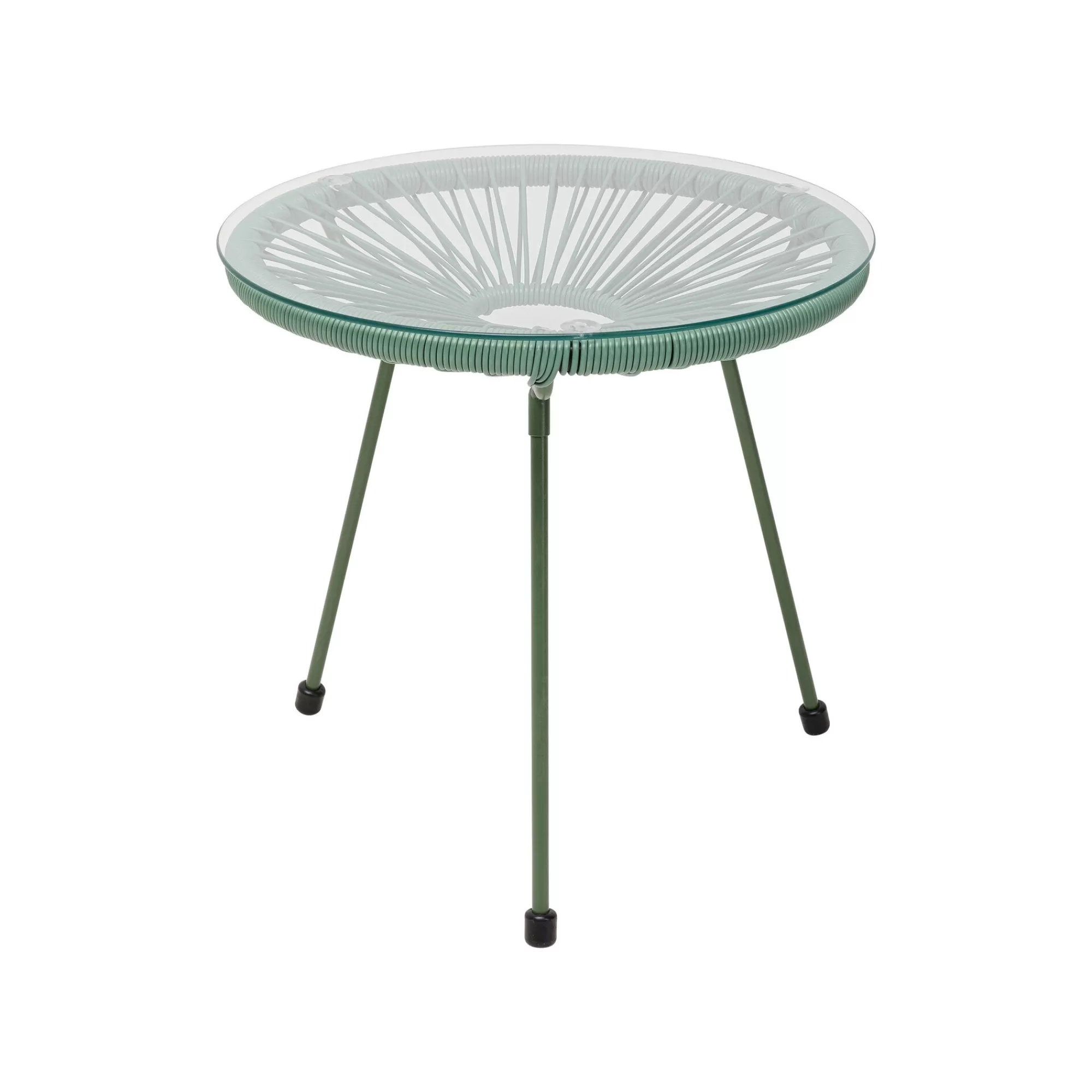 KARE Design Table D'appoint Acapulco Mono 50cm Verte ^ Table D'Appoint & De Chevet