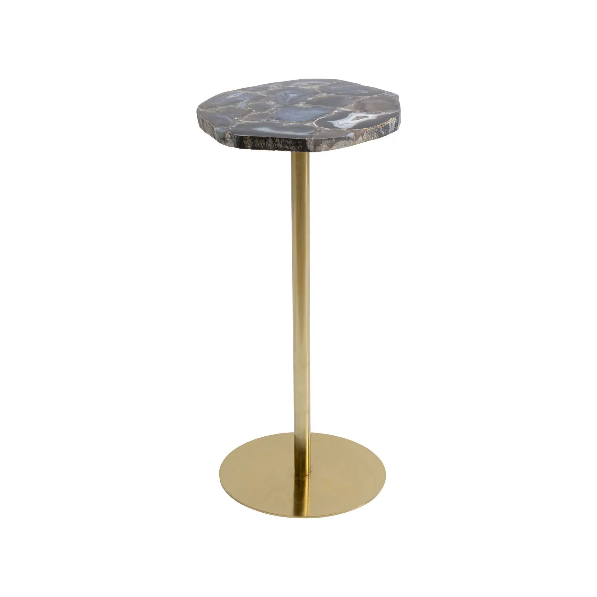 KARE Design Table D'appoint Agate Bleue 25cm ^ Table D'Appoint & De Chevet