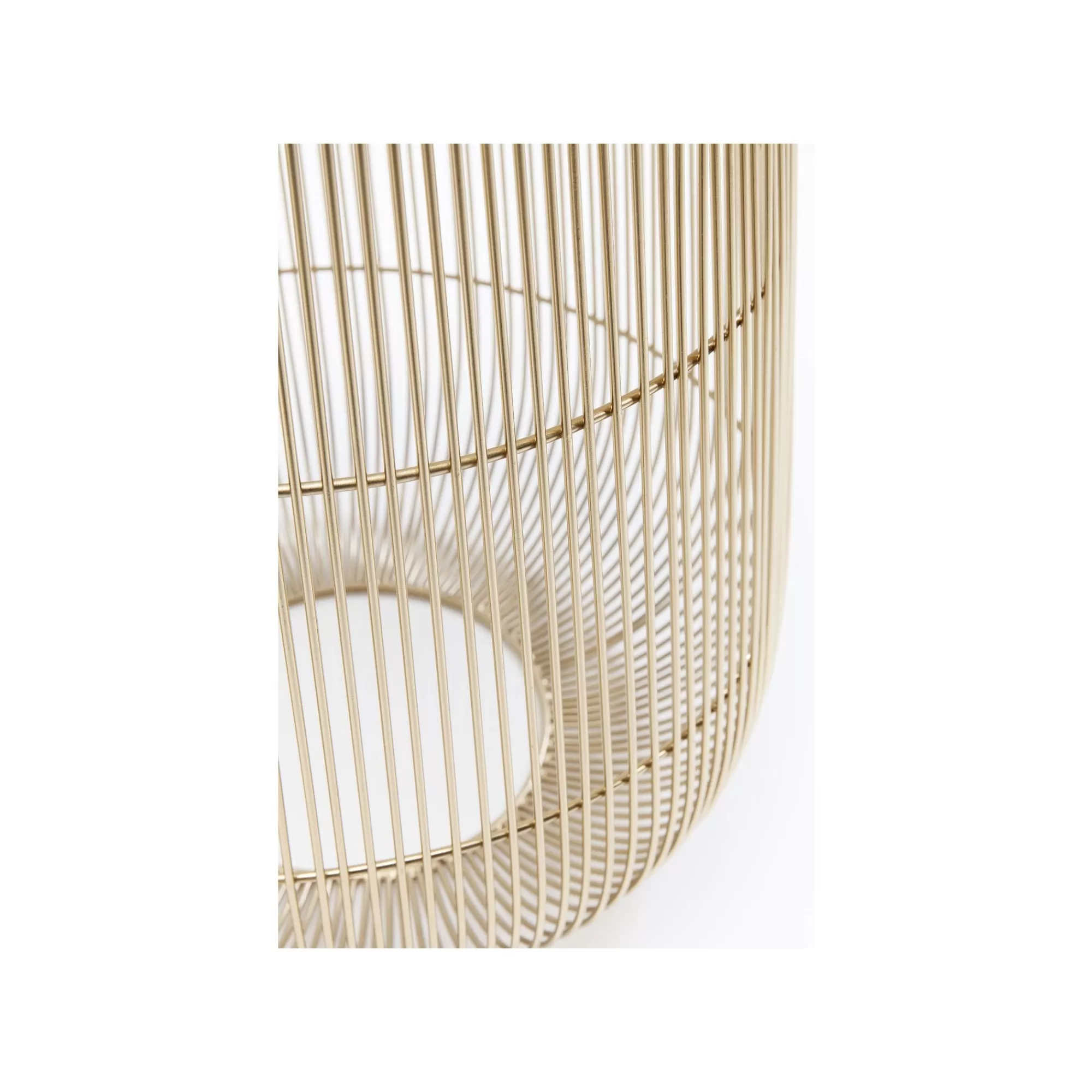 KARE Design Table D'appoint Beam Dorée Marbre Blanc 32cm ^ Table D'Appoint & De Chevet