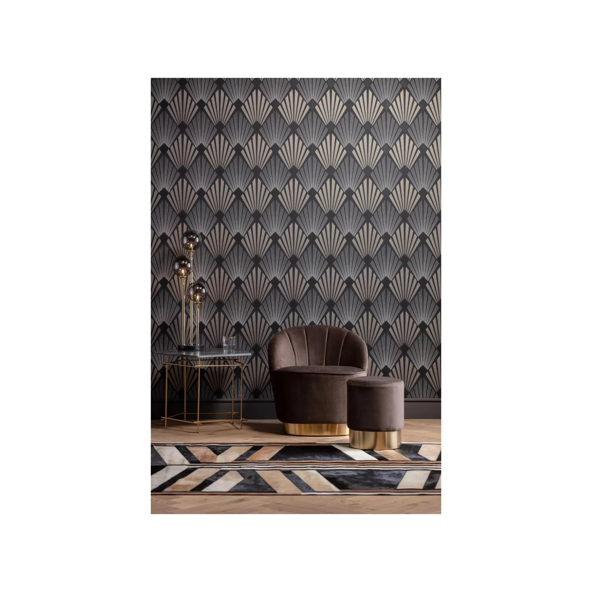 KARE Design Table D'appoint Mystic Pentagon Grise 52cm ^ Table D'Appoint & De Chevet