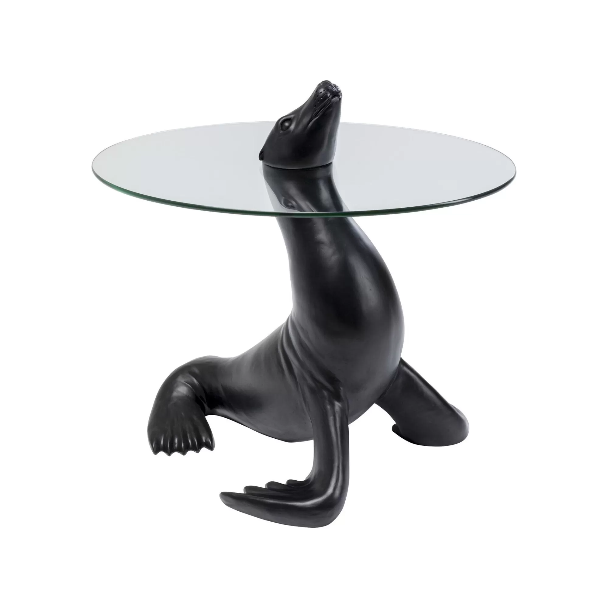 KARE Design Table D'appoint Otarie Noire 50cm ^ Table D'Appoint & De Chevet