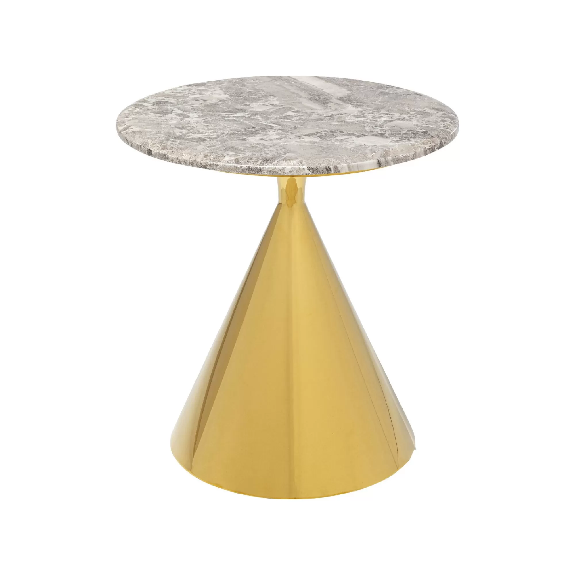 KARE Design Table D'appoint Rita 50cm Dorée ^ Table D'Appoint & De Chevet