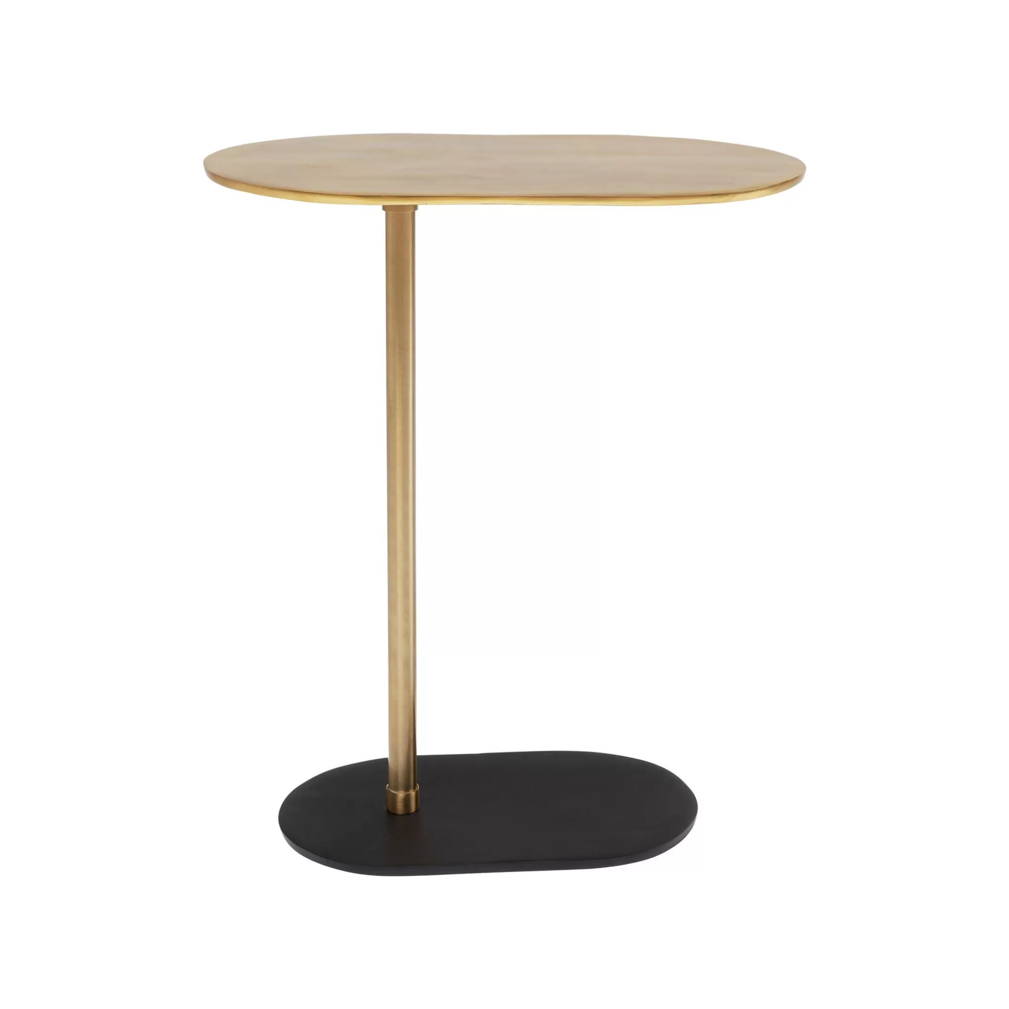 KARE Design Table D'appoint Slide Noire Et Dorée ^ Table D'Appoint & De Chevet