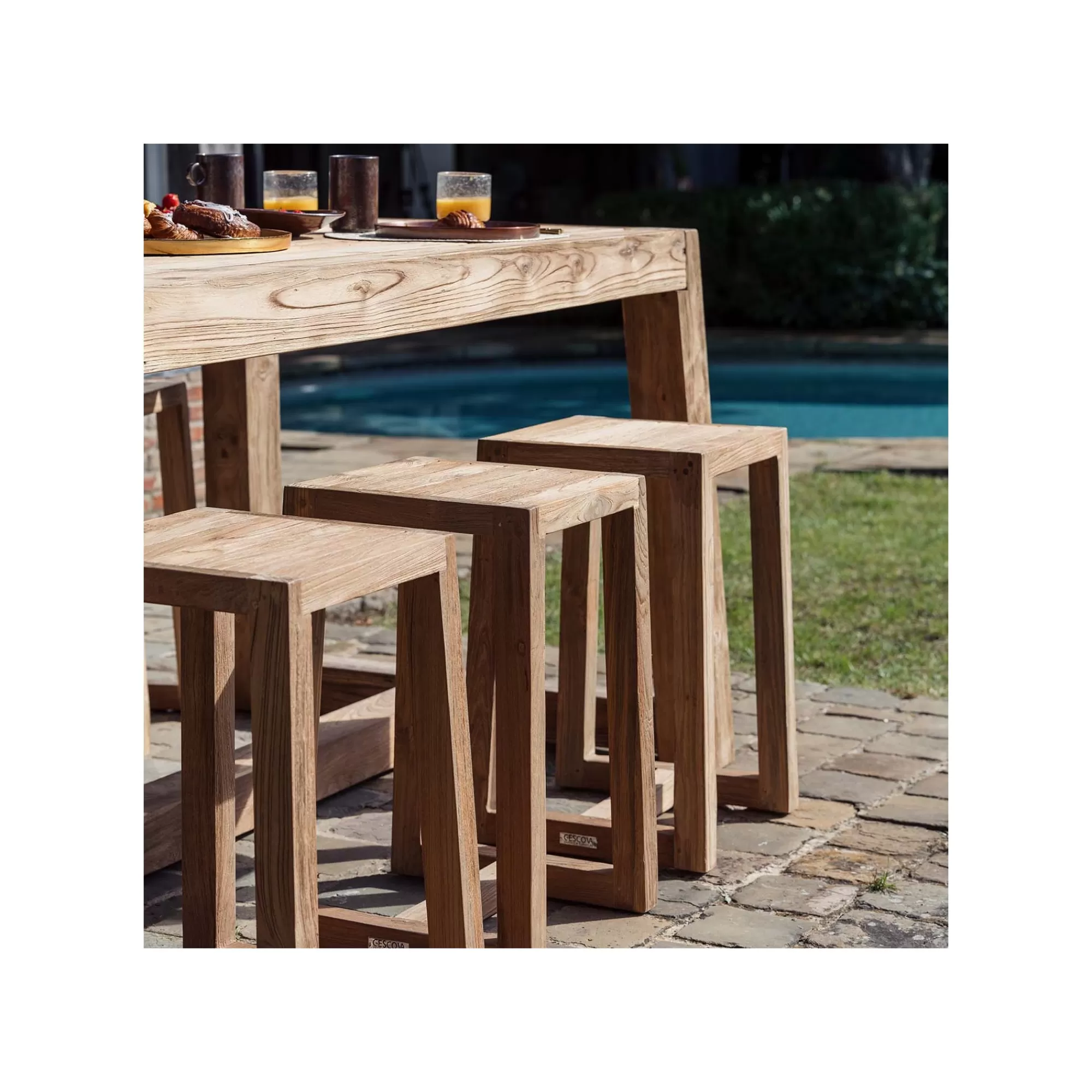 KARE Design Table De Bar De Jardin Hermosa 180x90cm Gescova^ Bar & Tabouret De Bar