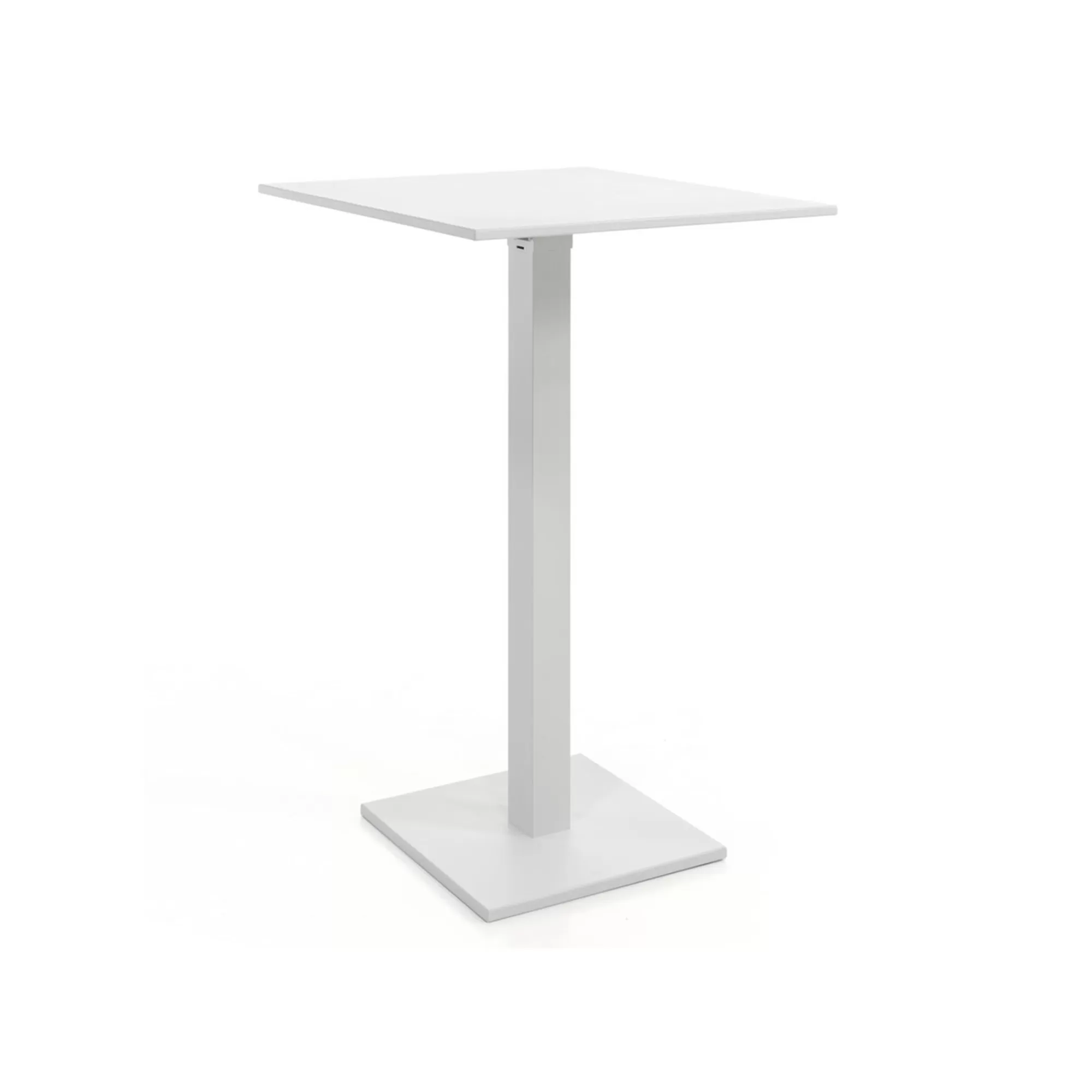 KARE Design Table De Bar Pliante Prada 70x70cm Blanche Gescova^ Bar & Tabouret De Bar