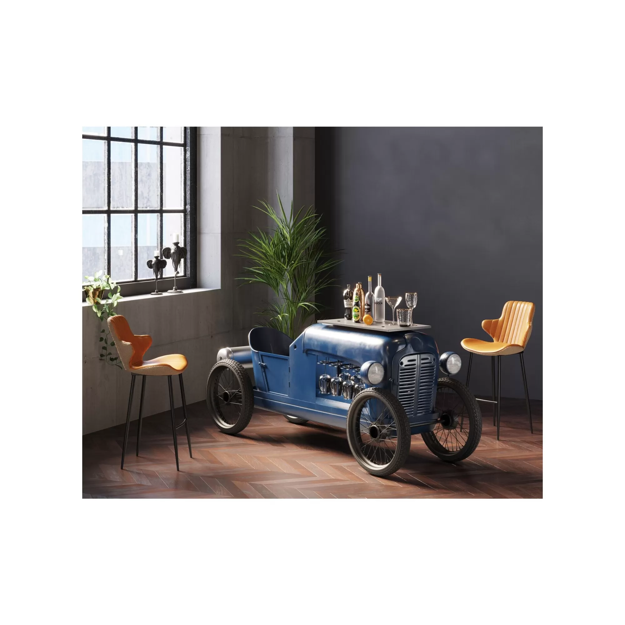 KARE Design Table De Bar Voiture Vintage ^ Bar & Tabouret De Bar