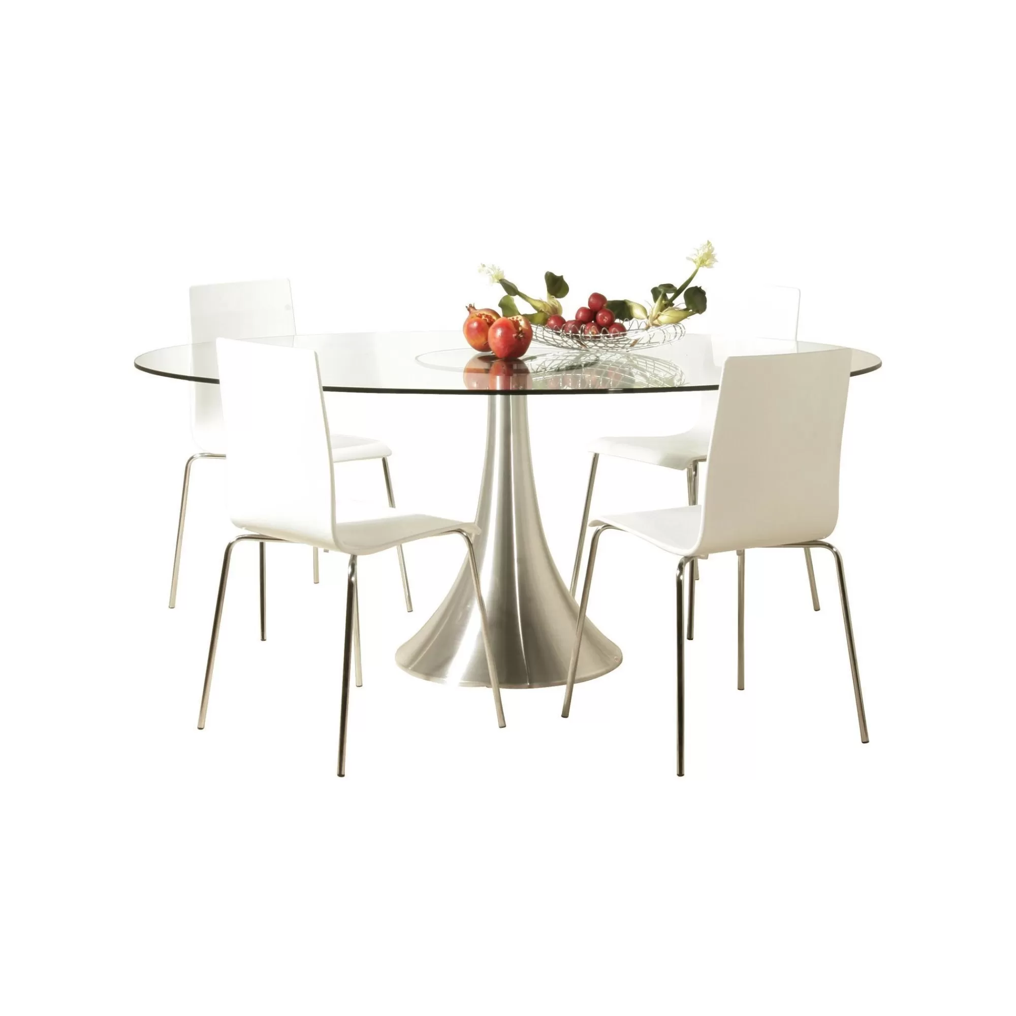 KARE Design Table En Verre Grande Possibilita 180x120cm Chromée Et Verre ^ Table