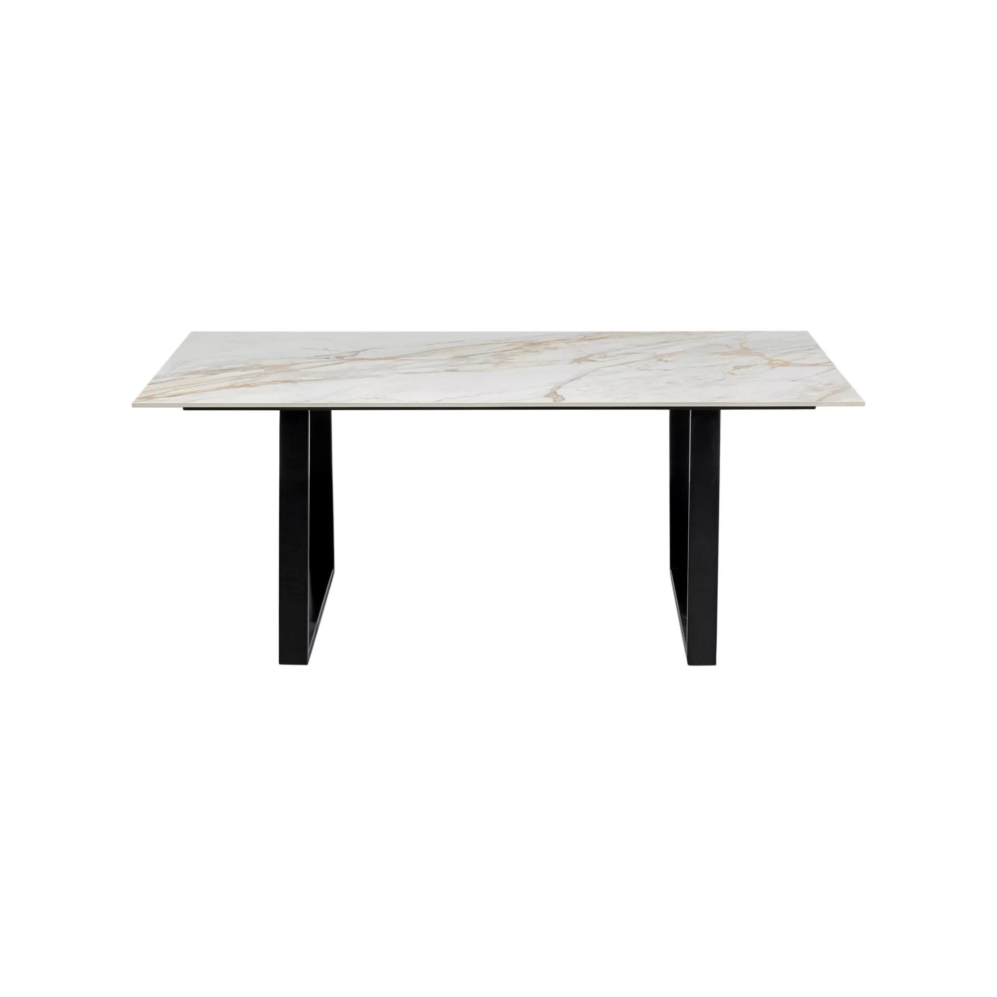 KARE Design Table Eternity Blanche Et Noire 180x90cm ^ Table