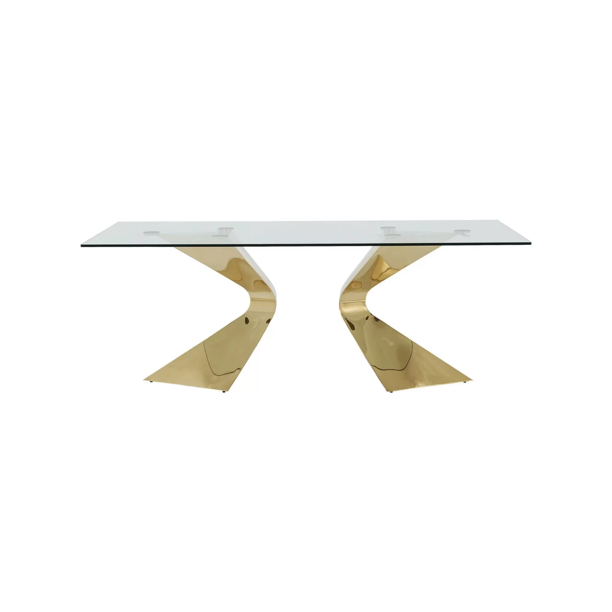 KARE Design Table Gloria 200x100cm Dorée ^ Table