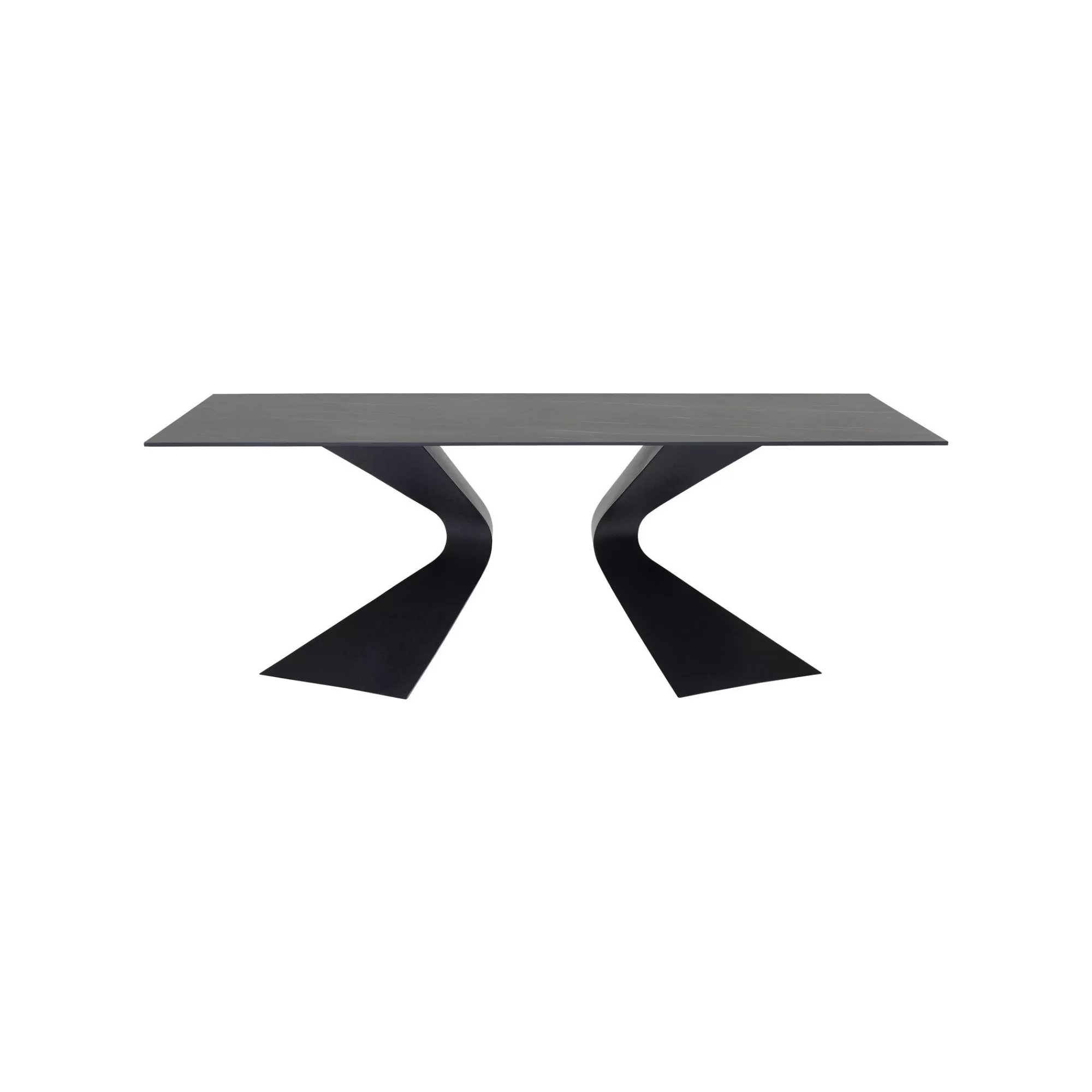 KARE Design Table Gloria 200x100cm Grès Noir ^ Table