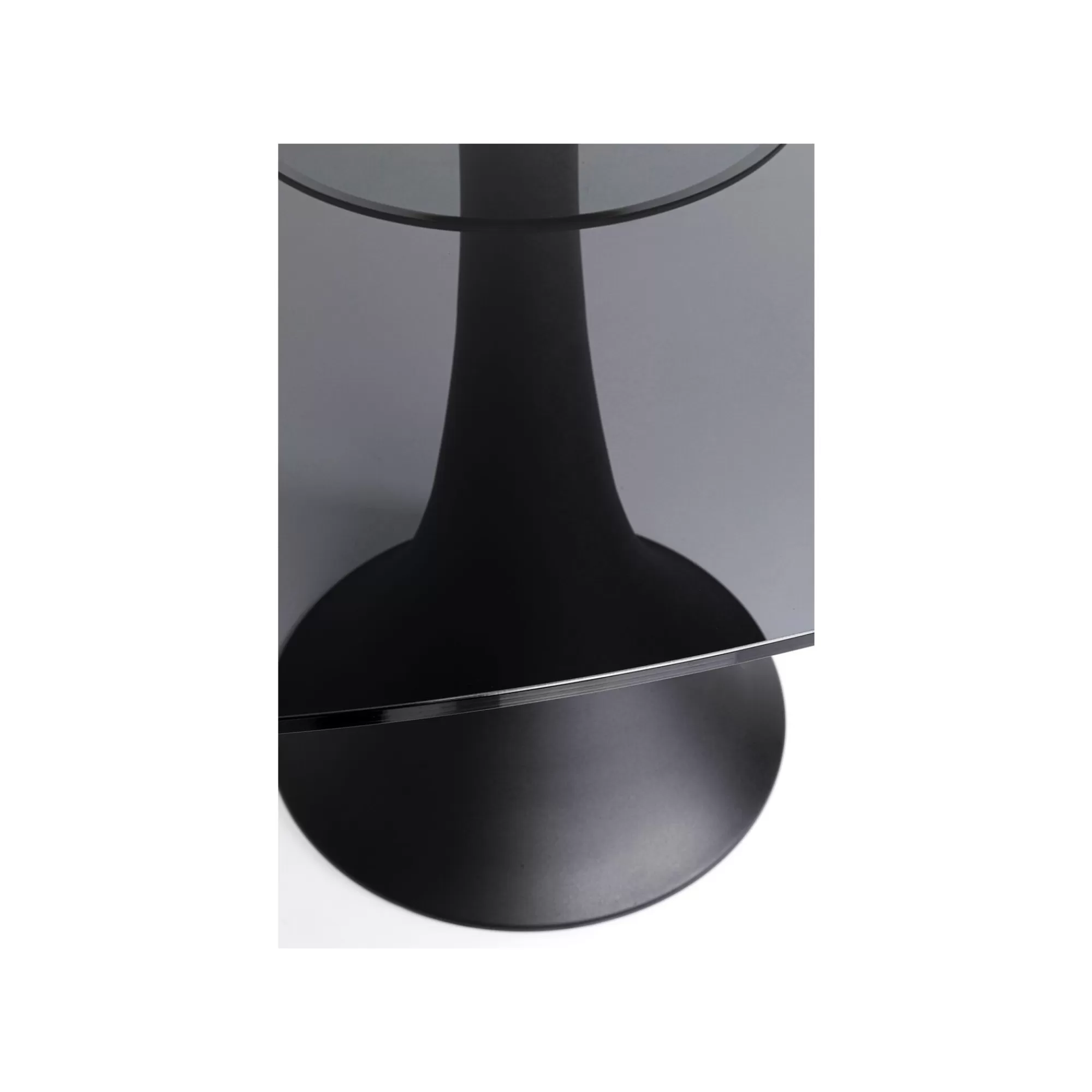 KARE Design Table Grande Possibilita 180x120cm Noire Et Verre Fumé ^ Table