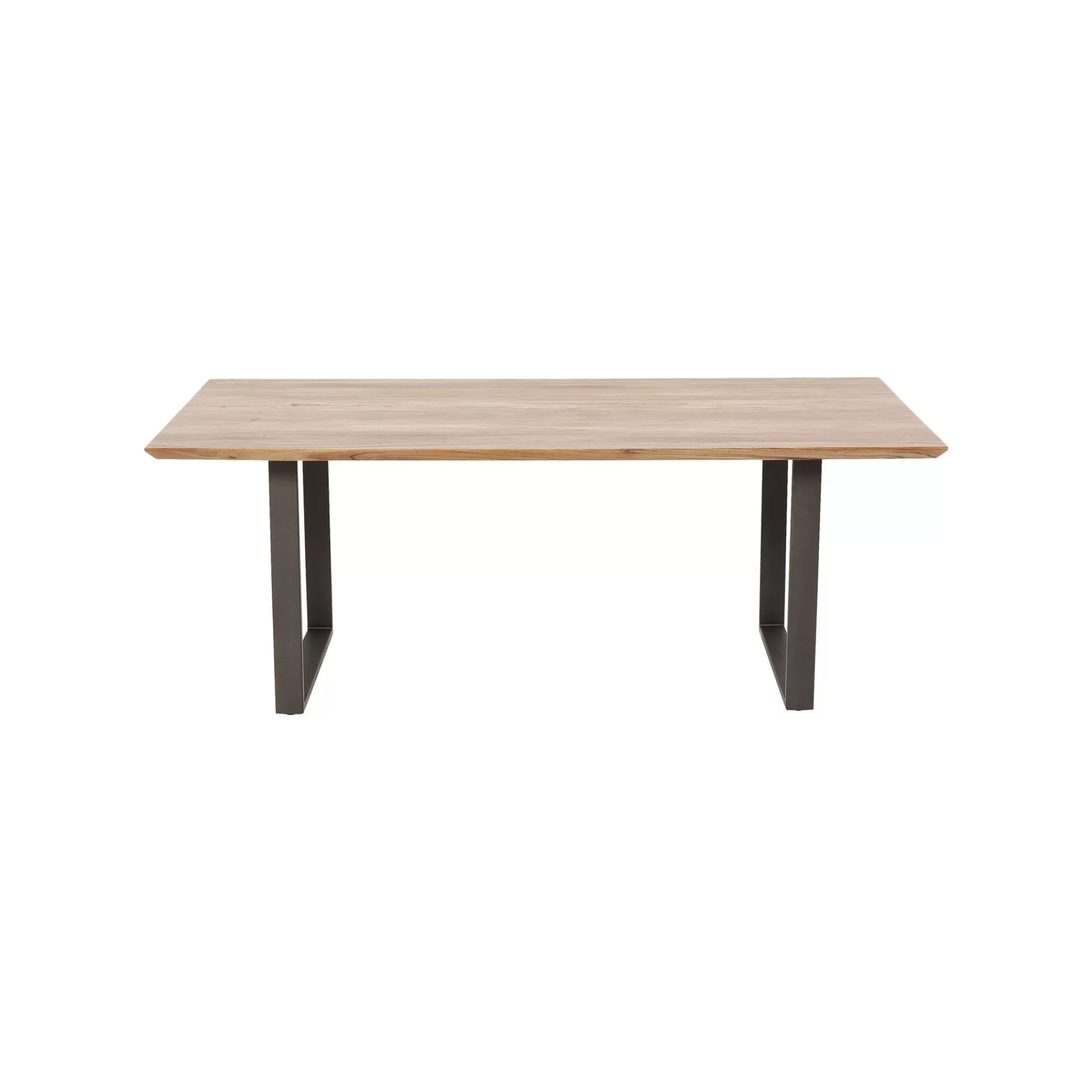 KARE Design Table Symphony Acacia Acier 180x90cm ^ Table