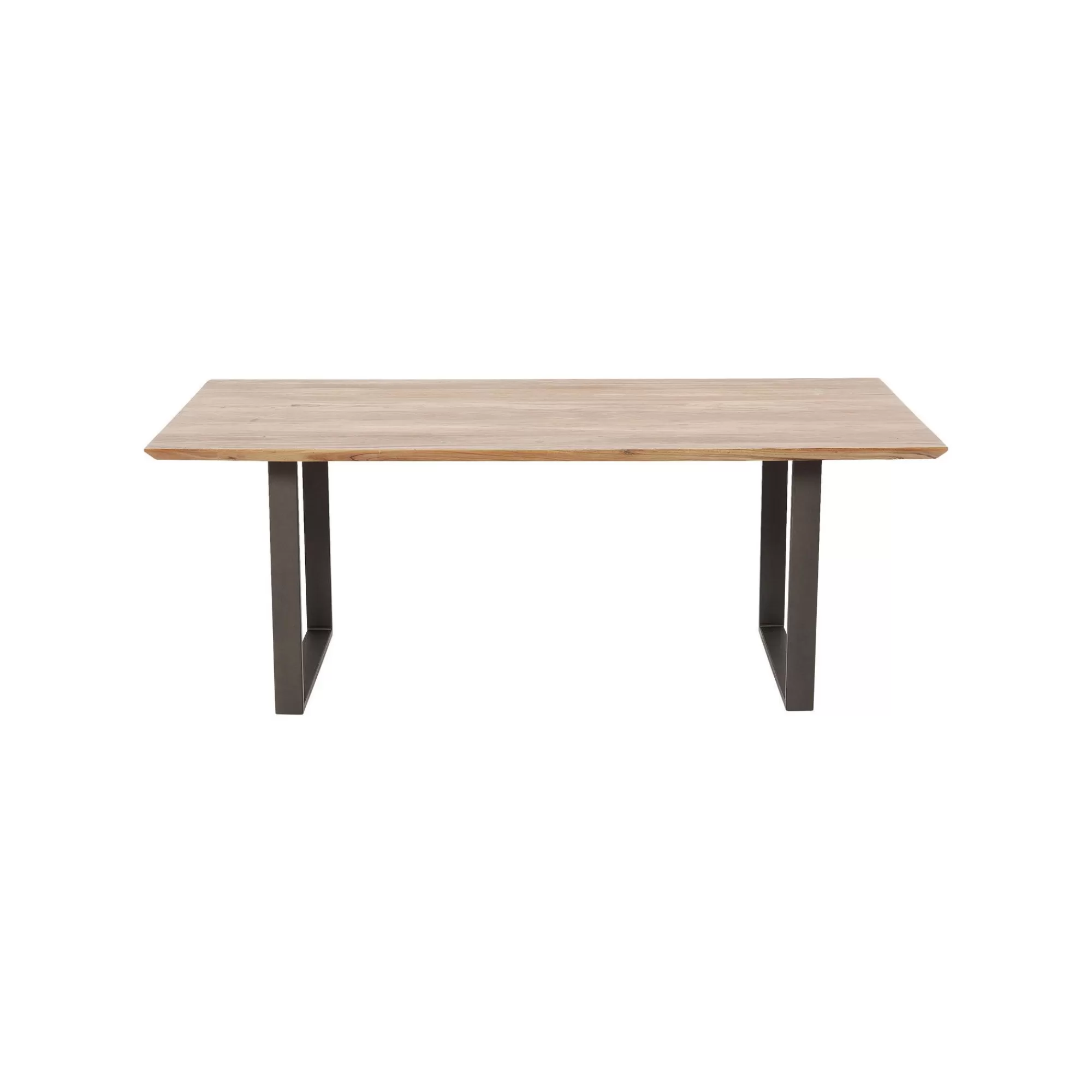 KARE Design Table Symphony Acacia Acier 200x100cm ^ Table