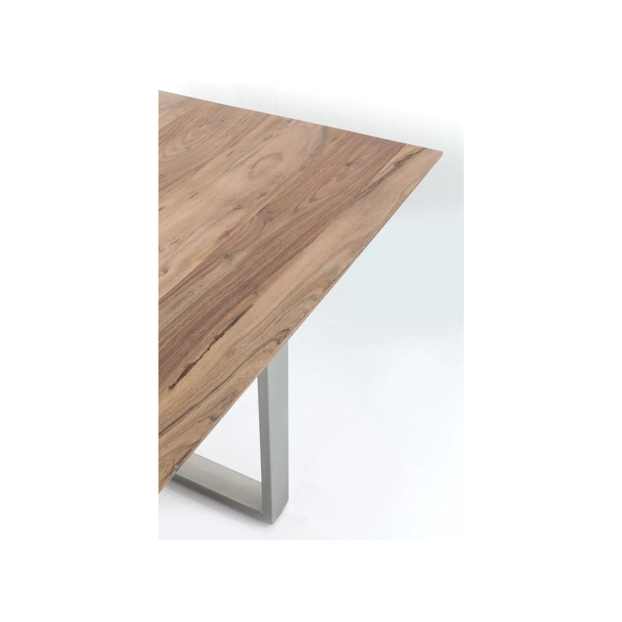 KARE Design Table Symphony Acacia Chrome 180x90cm ^ Table