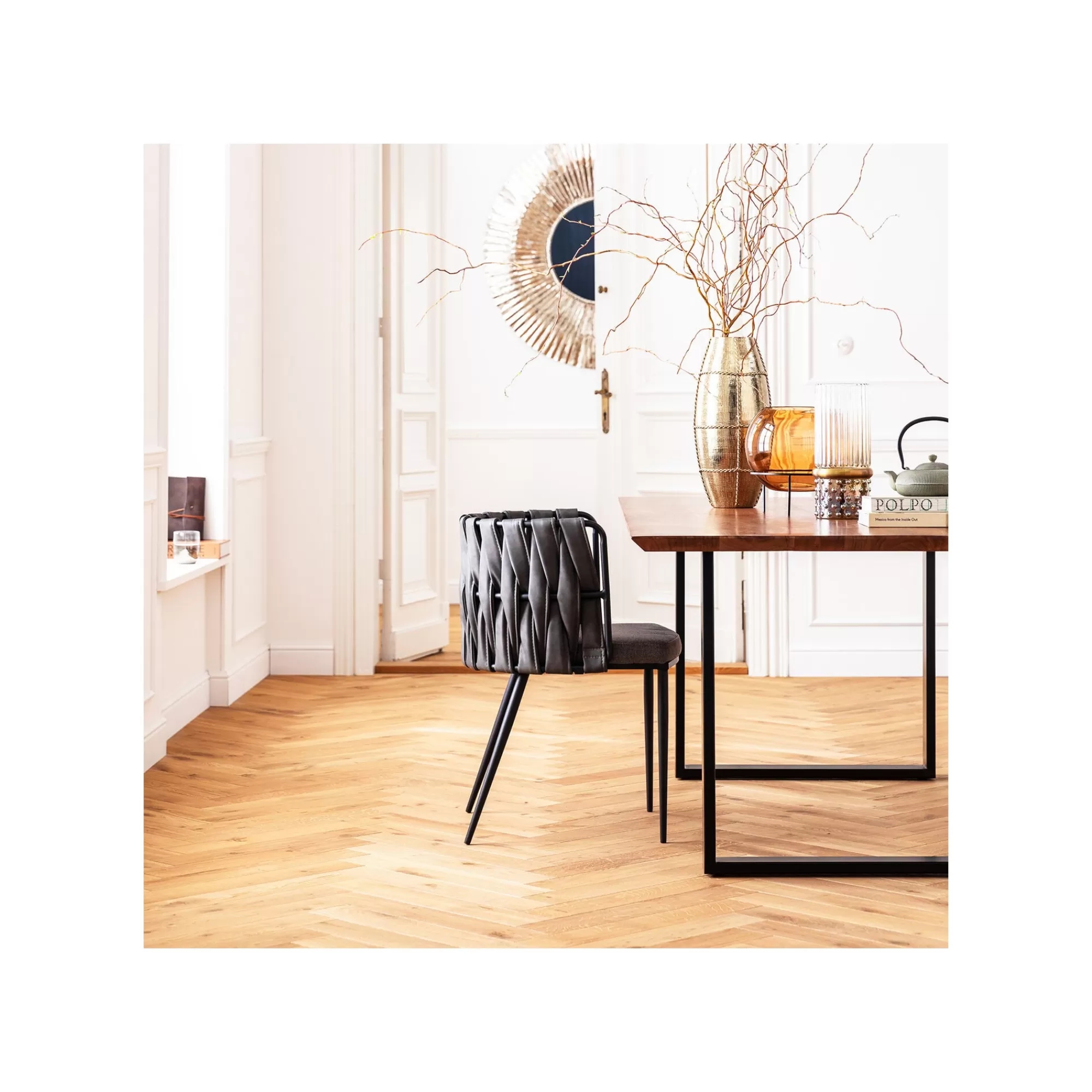 KARE Design Table Symphony Acacia Noire 180x90cm ^ Table