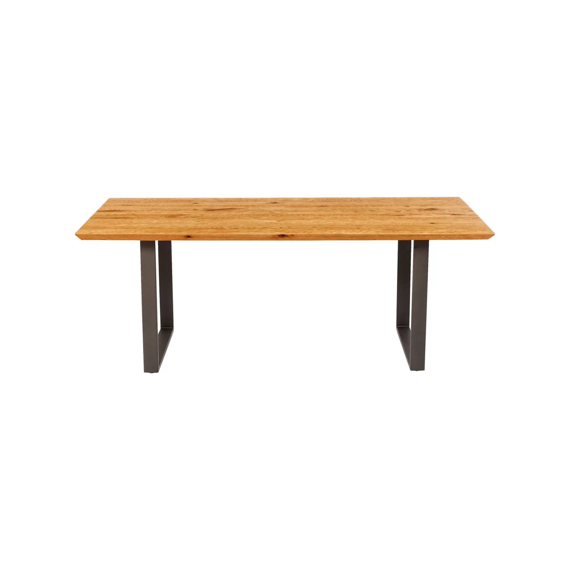 KARE Design Table Symphony Chêne Acier 180x90cm ^ Table