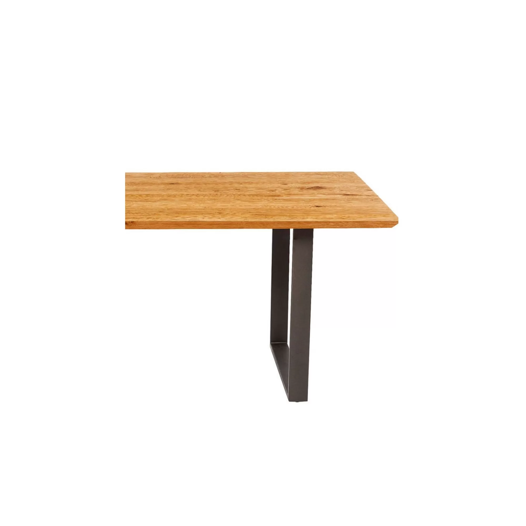 KARE Design Table Symphony Chêne Acier 180x90cm ^ Table