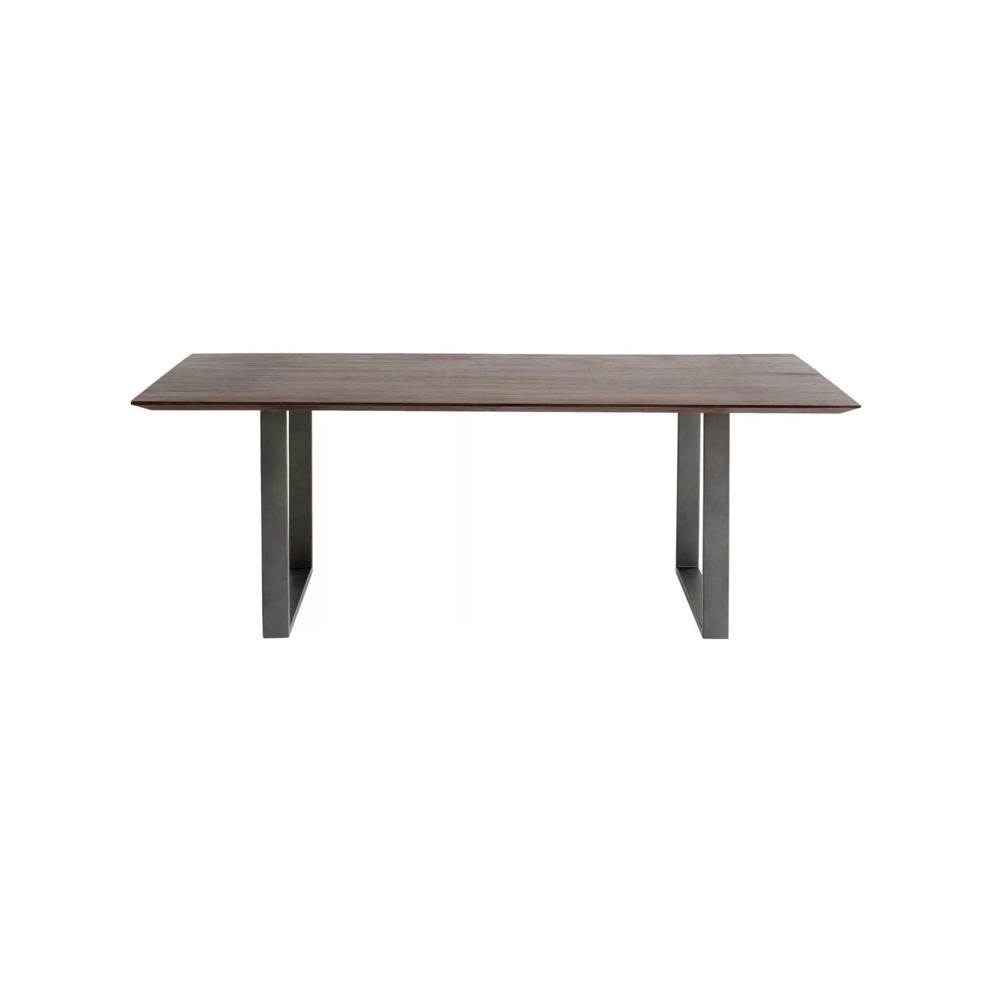 KARE Design Table Symphony Noyer Acier 160x80cm ^ Table