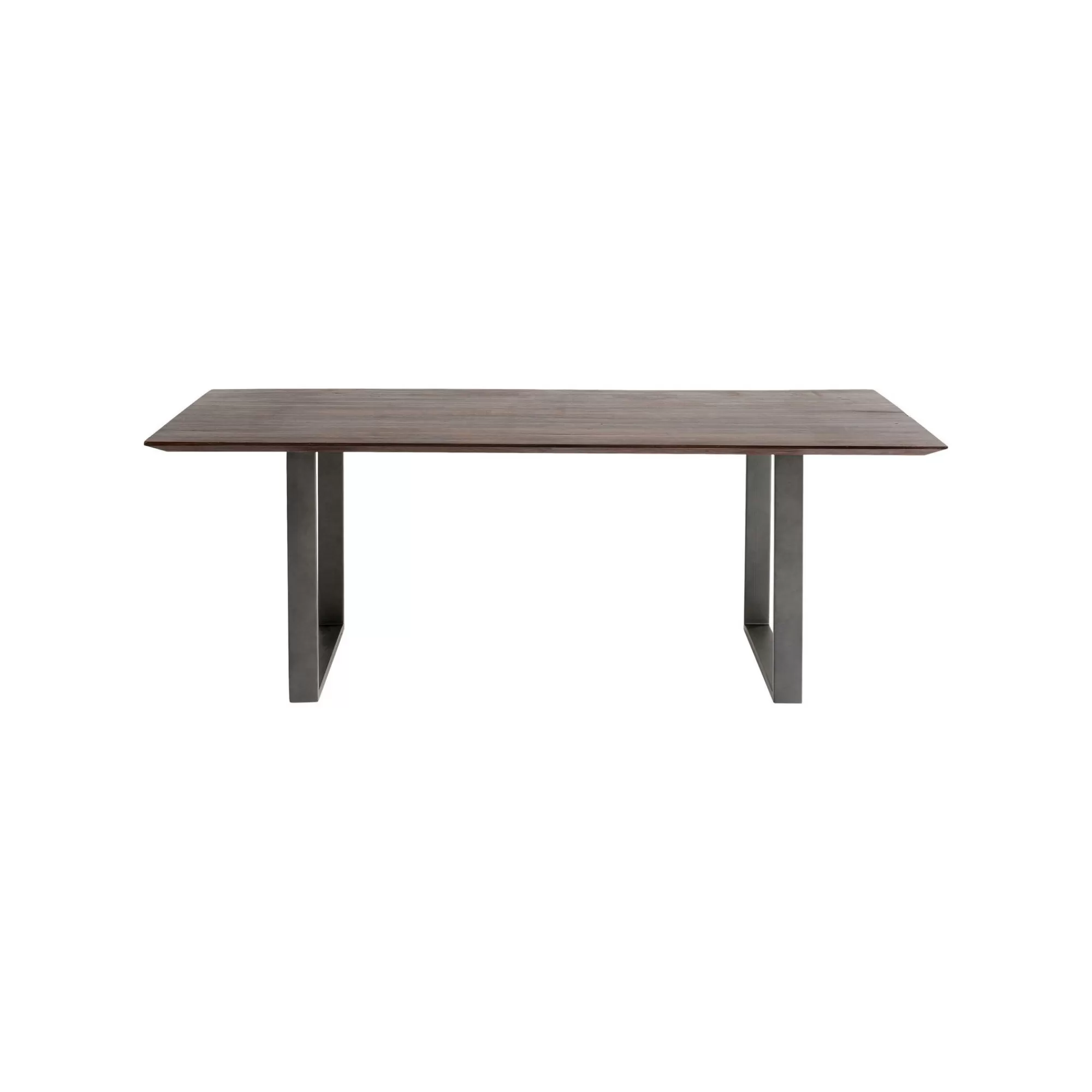 KARE Design Table Symphony Noyer Acier 180x90cm ^ Table