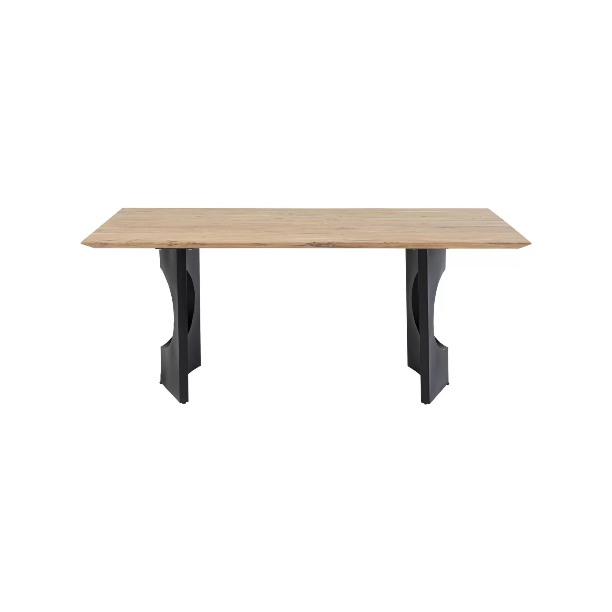 KARE Design Table Symphony Oho 180x90cm Pieds Noirs ^ Table