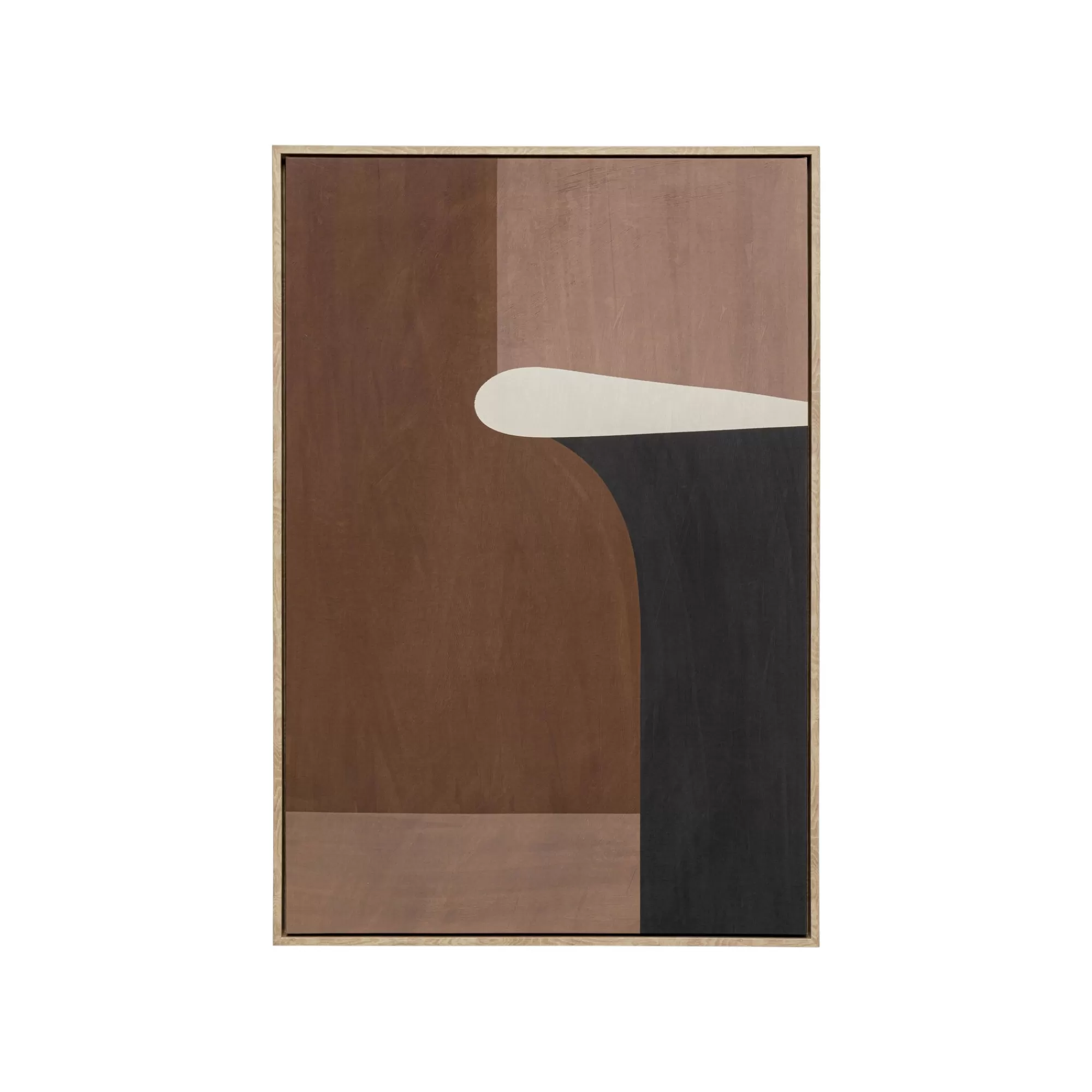 KARE Design Tableau Classic Shape 63x93cm Marron ^ Tableau