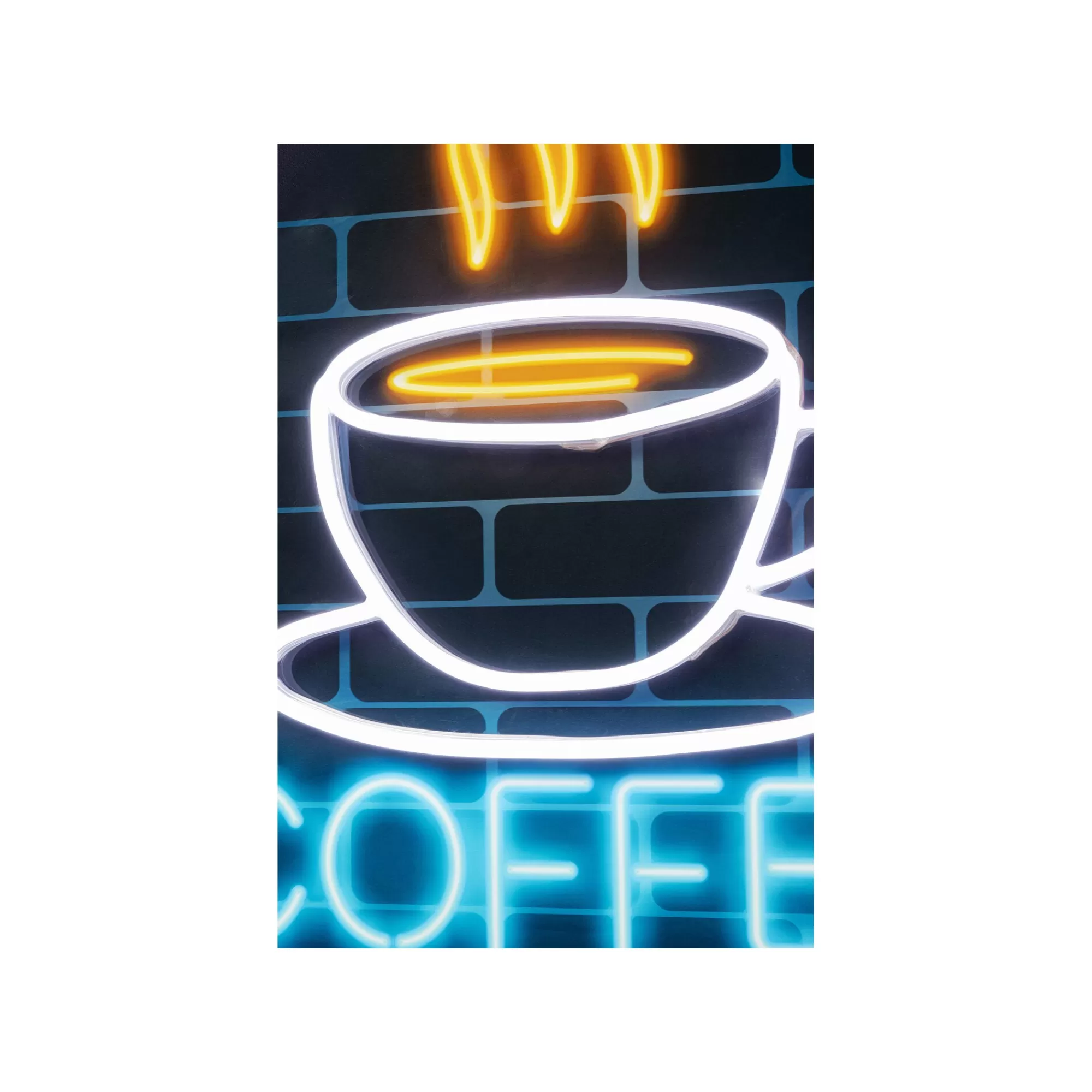 KARE Design Tableau Coffee LED 3D 80x80cm ^ Tableau