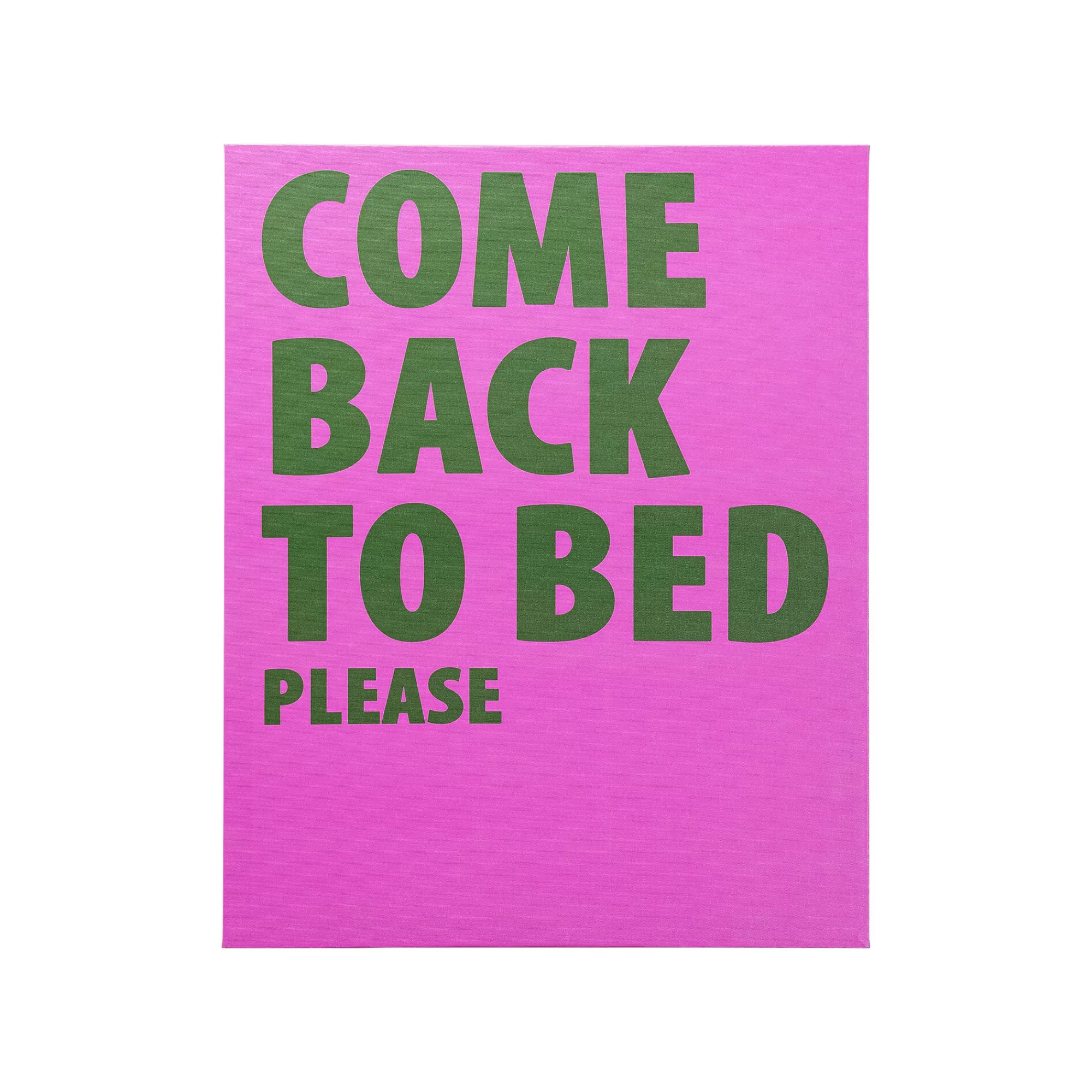 KARE Design Tableau Come Back To Bed 40x50cm ^ Tableau