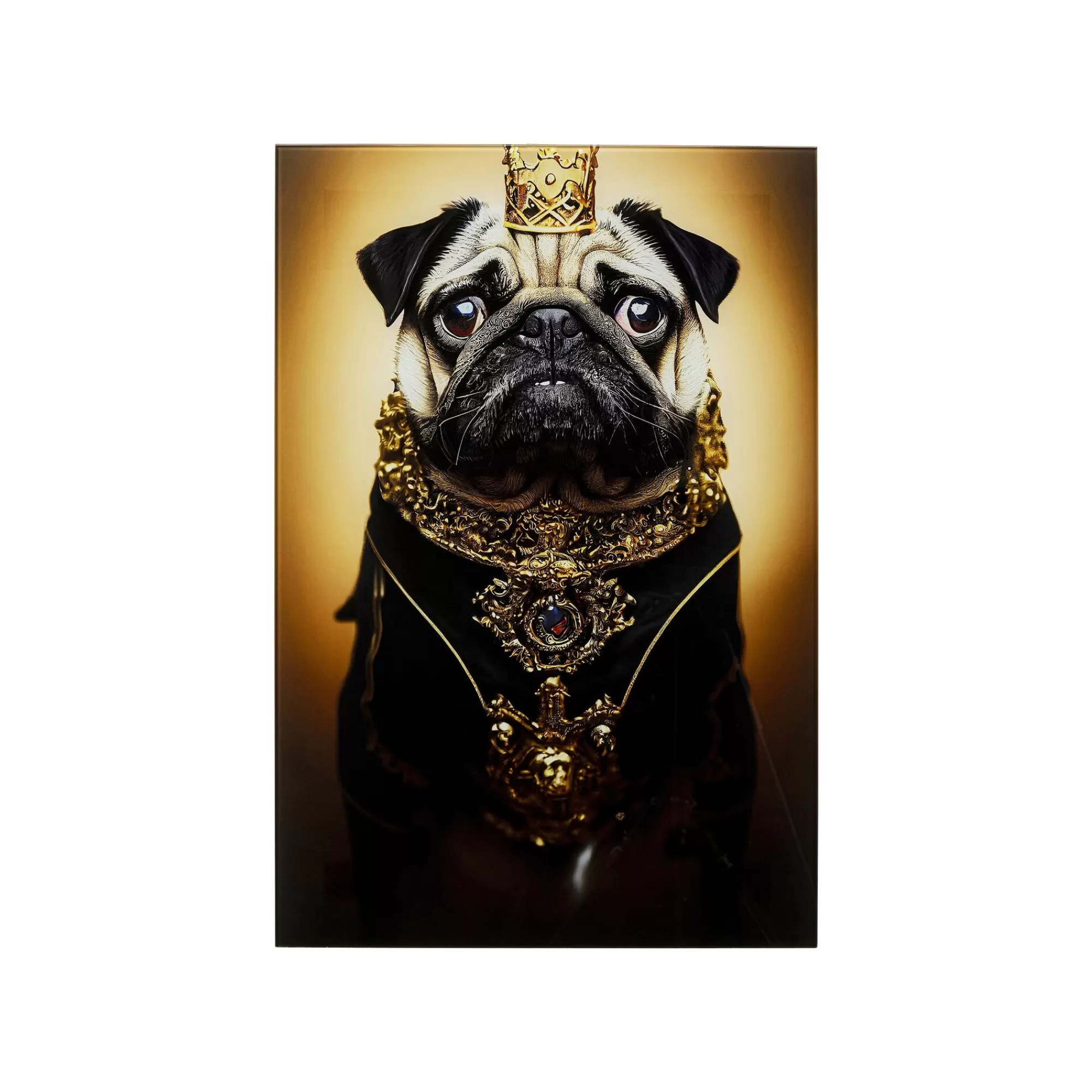 KARE Design Tableau En Verre Carlin Prince 40x60cm ^ Tableau