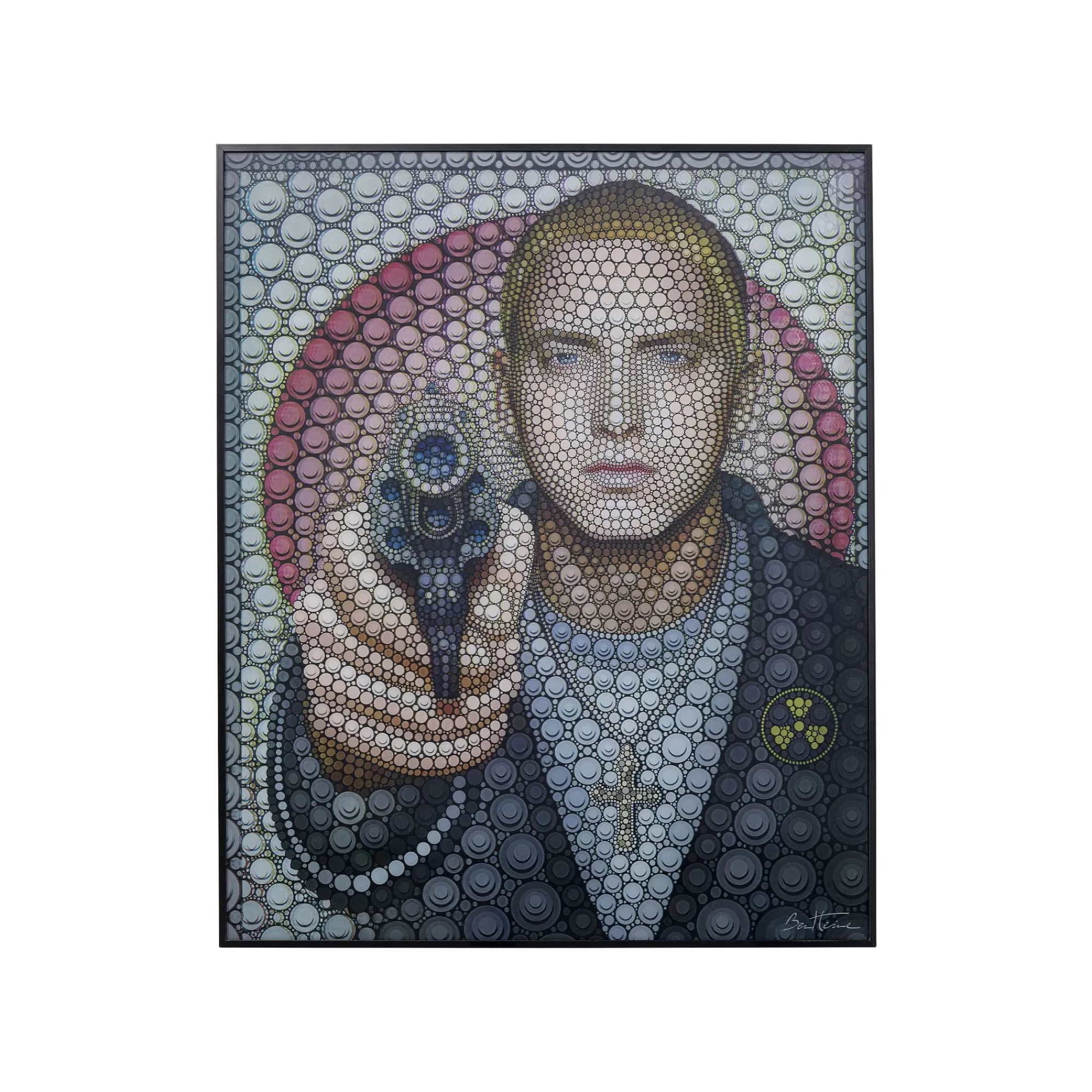 KARE Design Tableau Frame 3D Hip Hop Star 57x70cm ^ Tableau