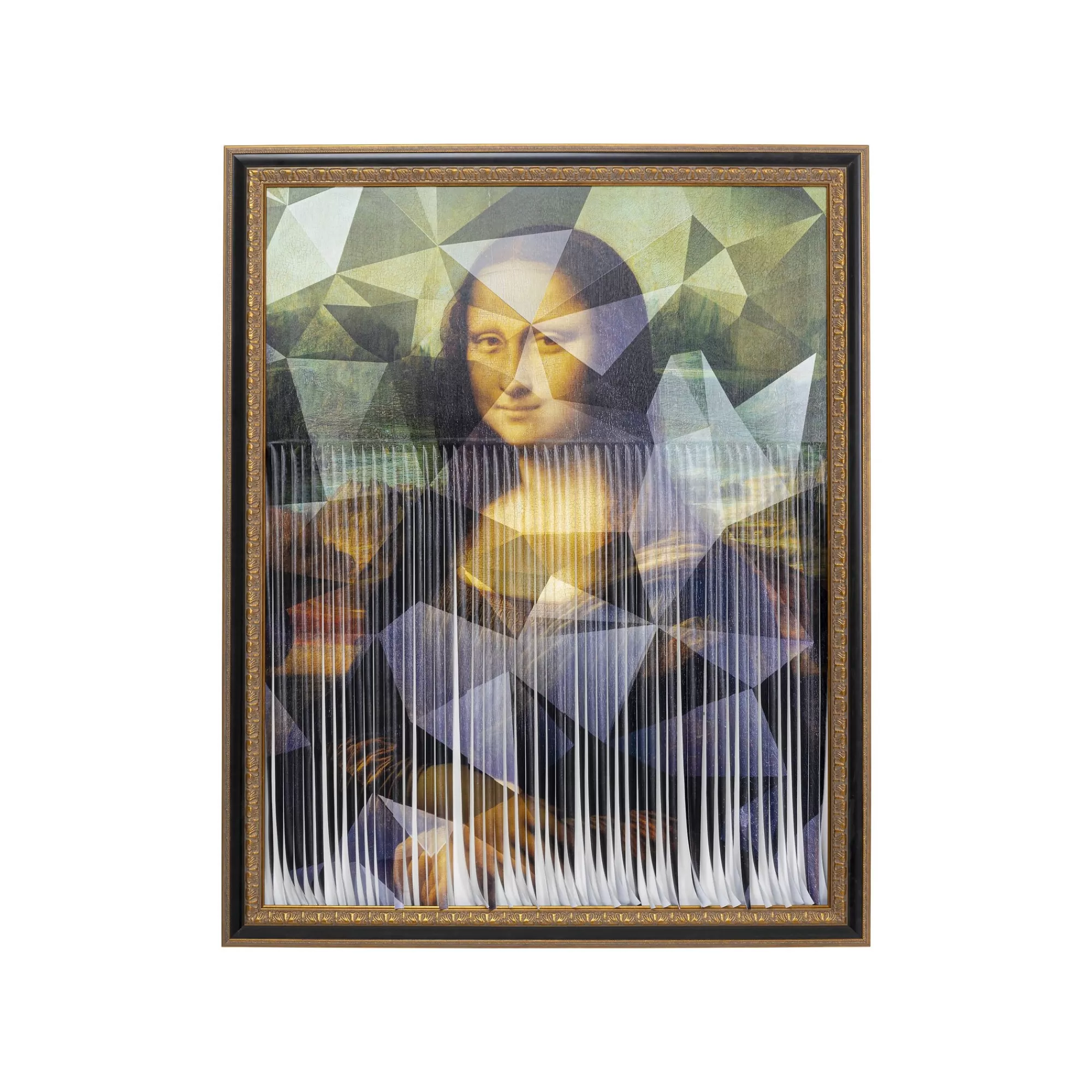 KARE Design Tableau Frame Ma­de­moi­selle Lisa 130x163cm ^ Tableau