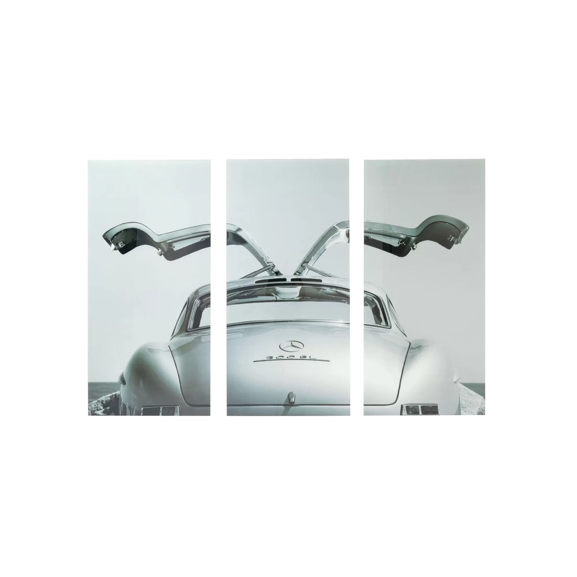 KARE Design Tableaux En Verre Triptychon Voiture 240x160cm Set De 3 ^ Tableau