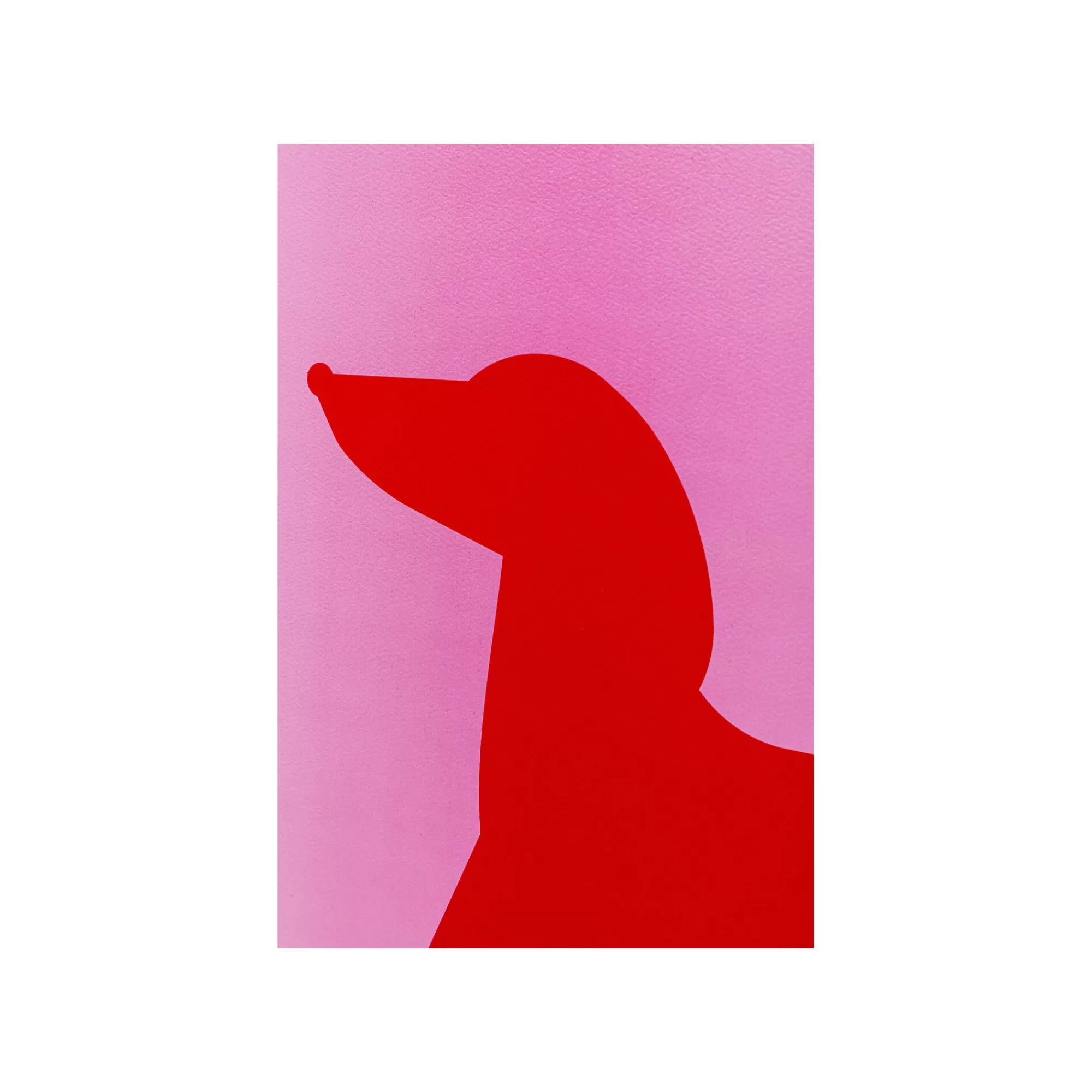 KARE Design Tableaux Teckel Rouge Et Rose Set De 2 ^ Tableau