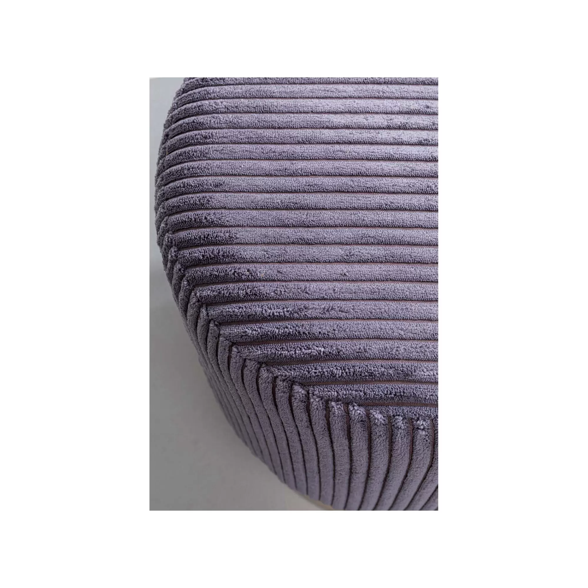 KARE Design Tabouret Cherry Cord Gris Et Laiton ^ Tabouret & Pouf